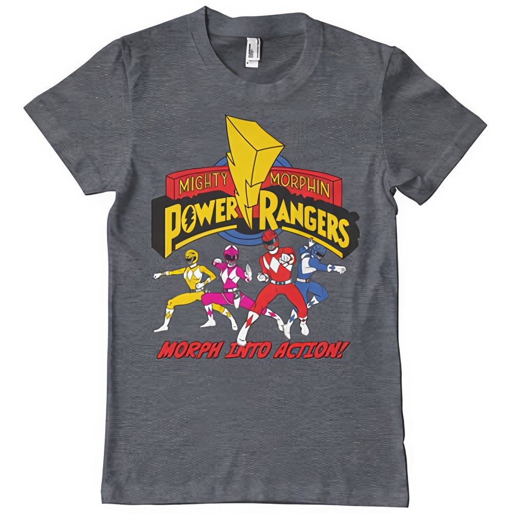 POWER RANGERS T-Shirt Morph Into Action T-Shirt