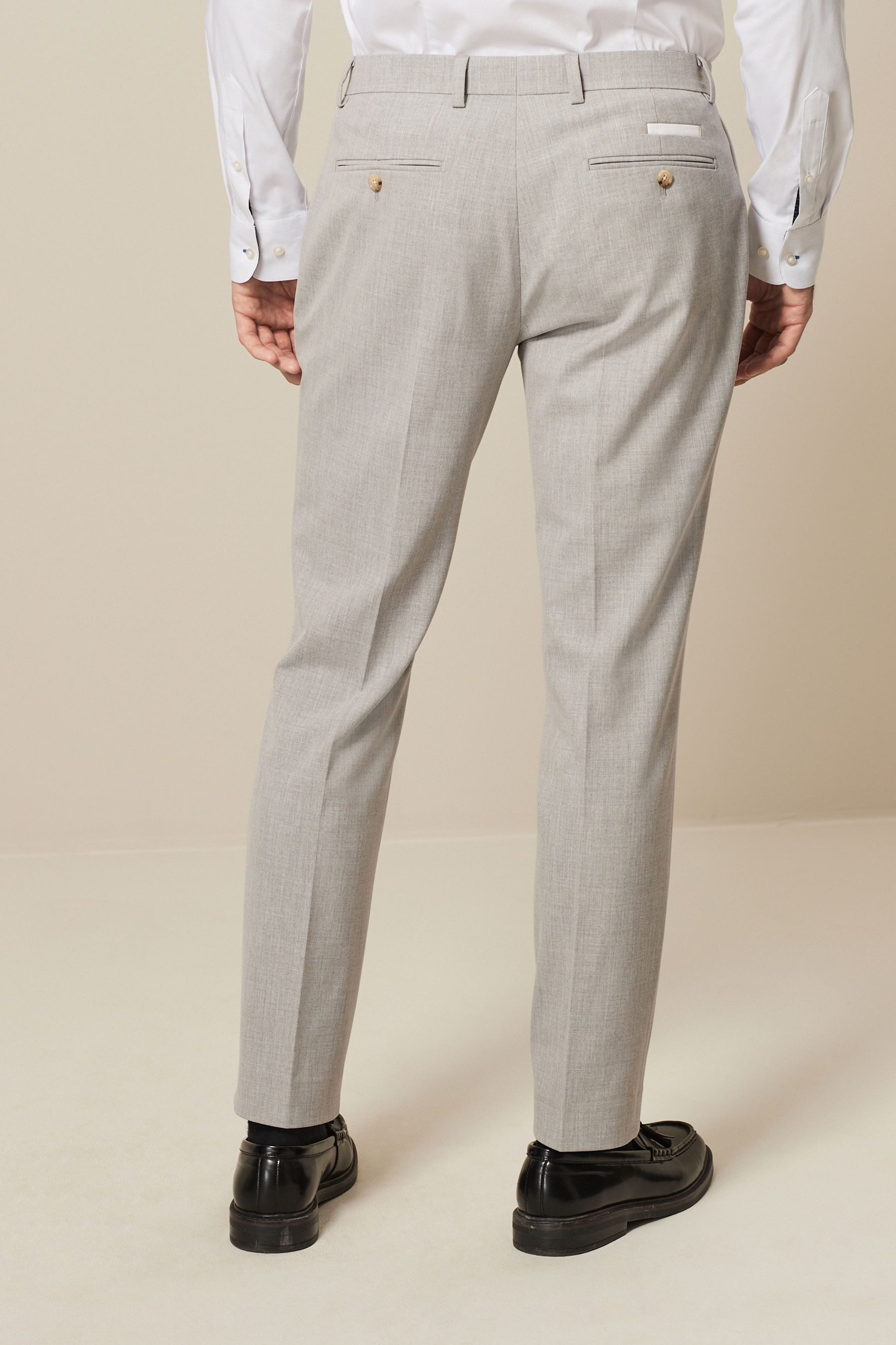 Next Anzughose Paspelierter Anzug im Skinny günstig online kaufen