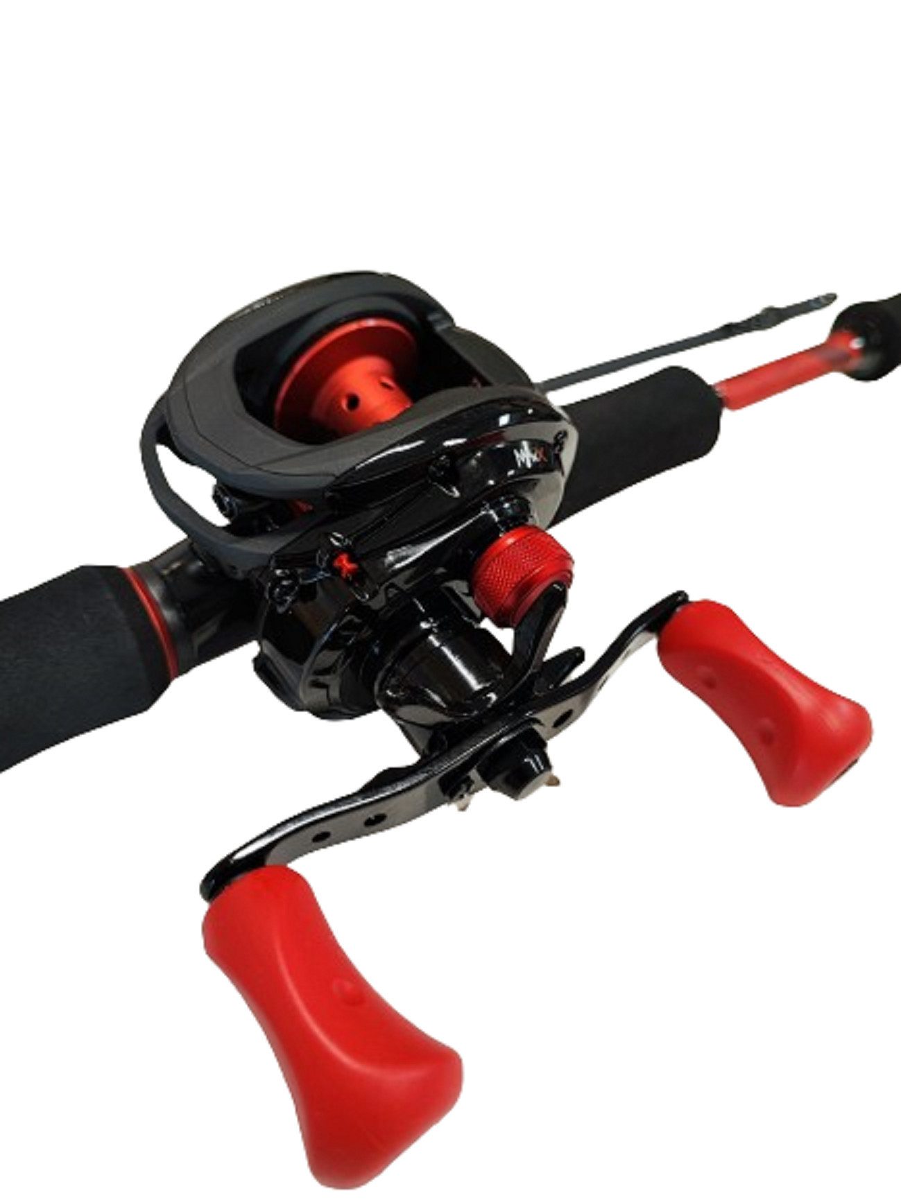 Abu Garcia Baitcasterrute Abu Garcia MAX X Casting Combo NO.1 – Angelset Baitcast Rute & Rolle, (2-tlg), Abu Garcia MAX X Casting Combo NO.1 – Angelset Baitcast Rute & Rolle