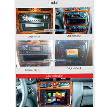 TAFFIO Für Mercedes W463 W163 W170 W639 W369 Touch Android Autoradio CarPlay Einbau-Navigationsgerät