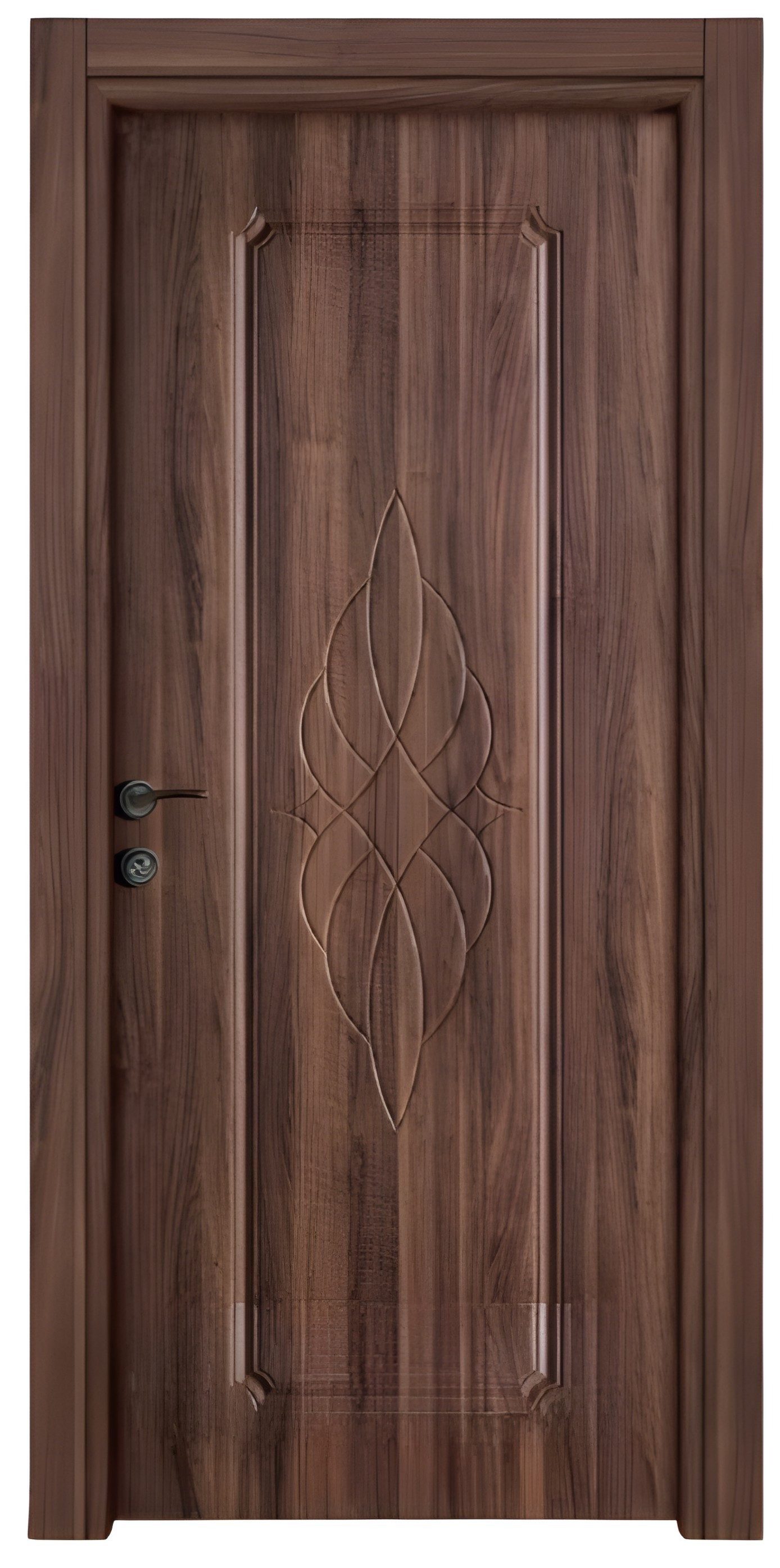 JVmoebel Zimmertür Edle Braune Designer-Einzeltür aus hochwertigem Material