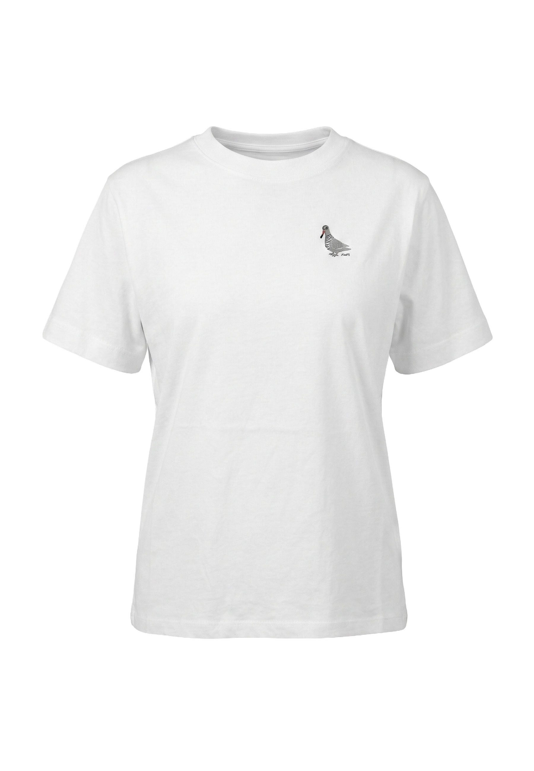 Kleinigkeit T-Shirt Kleinigkeit Görls Easyfit Shört Moin Taube (1-tlg)