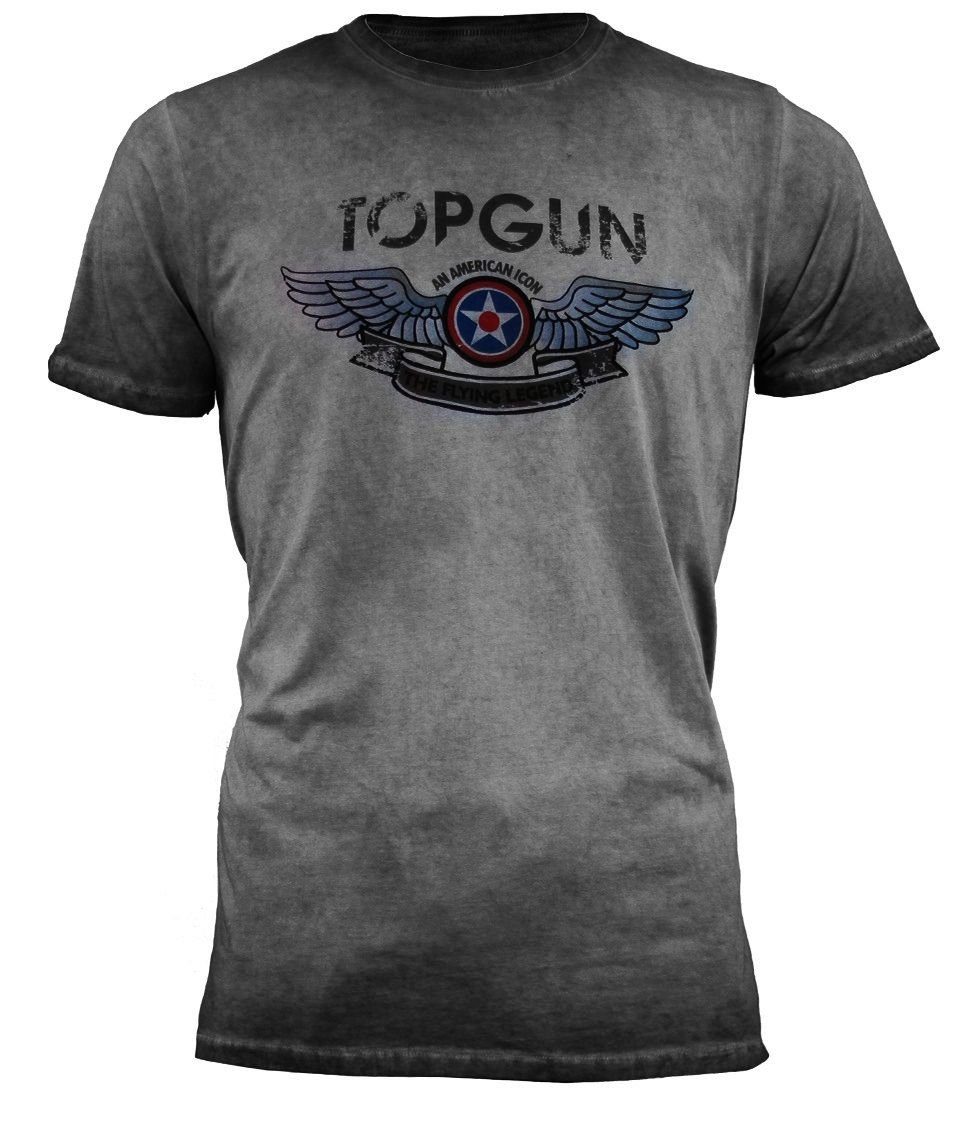 TOP GUN T-Shirt Construction TG20191039 black
