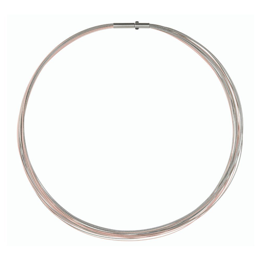 Ernstes Design Kette mit Anhänger Ernstes Design DS20C.ROT.50 Drahtseil 20-fach Edelstahl