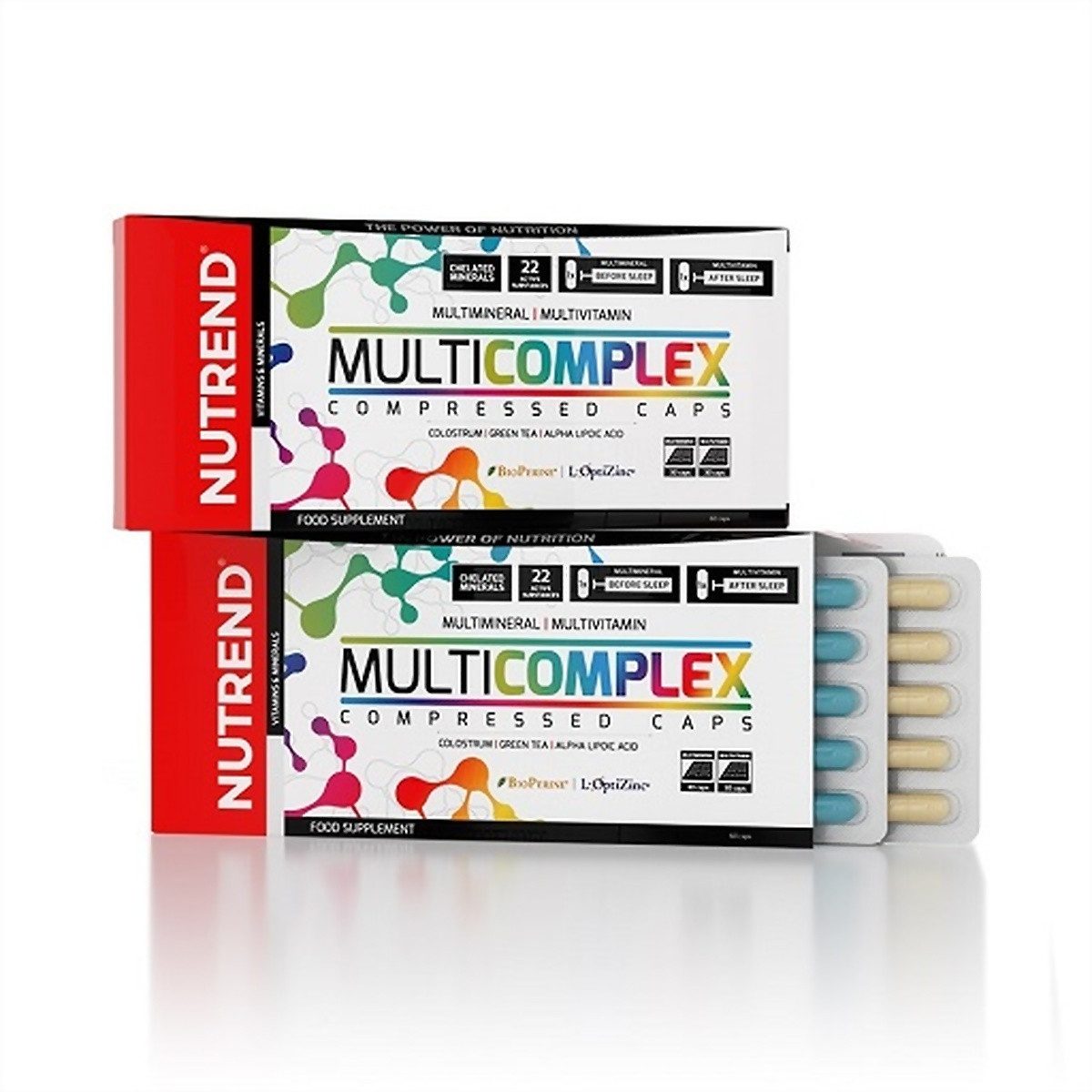 NUTREND Nutrend Multicomplex Compressed 60 Kaps. Kapseln, 240 g