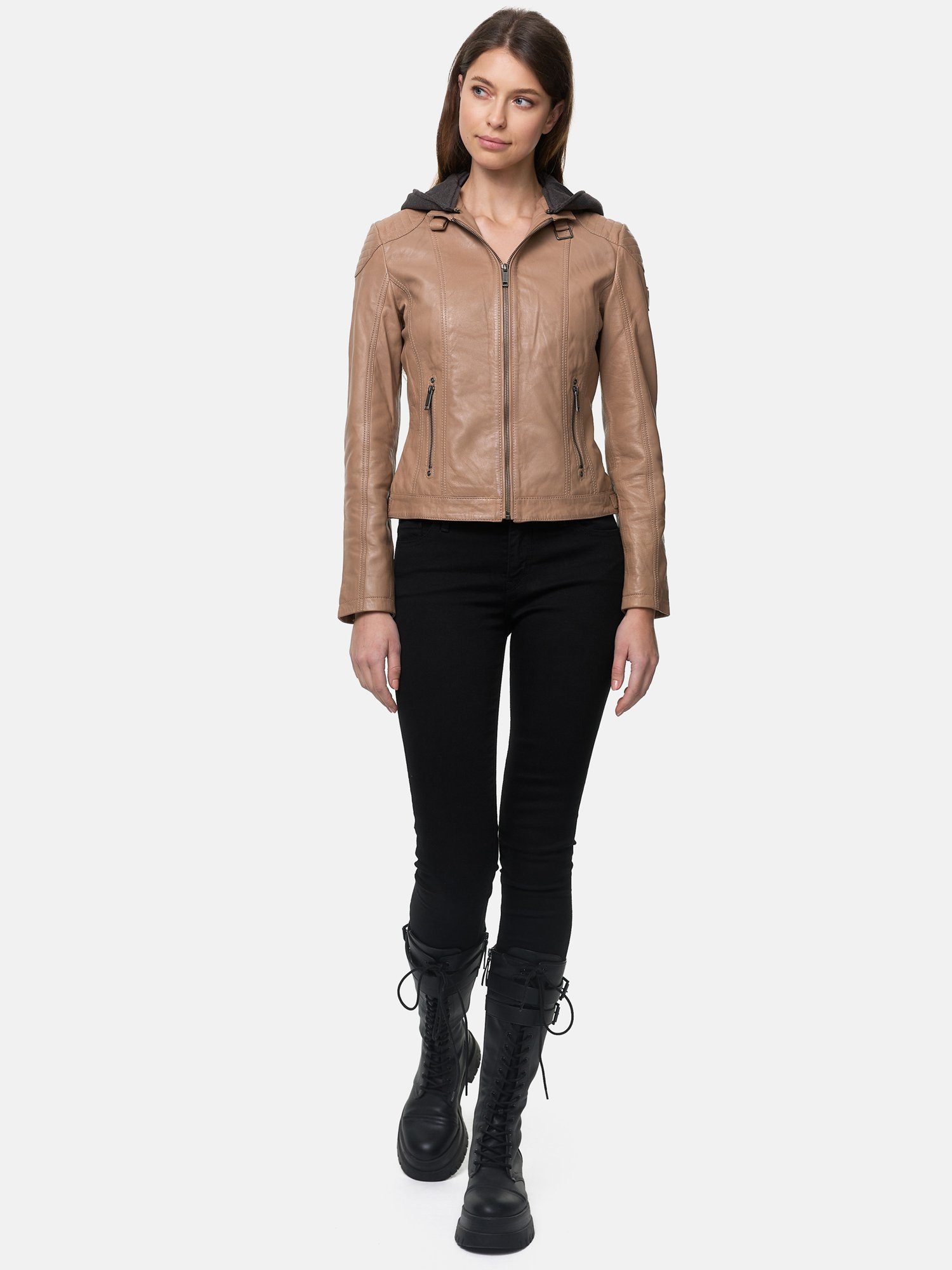 Tazzio Lederjacke F503 Damen Leder Jacke günstig online kaufen