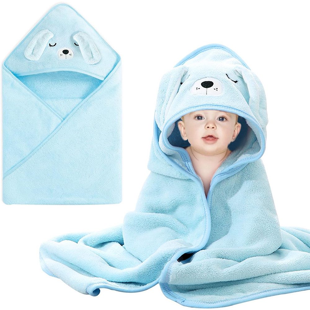 Kapuzenhandtuch Baby-Kapuzenhandtücher, superweiche Baby-Badetücher mit Kapuze