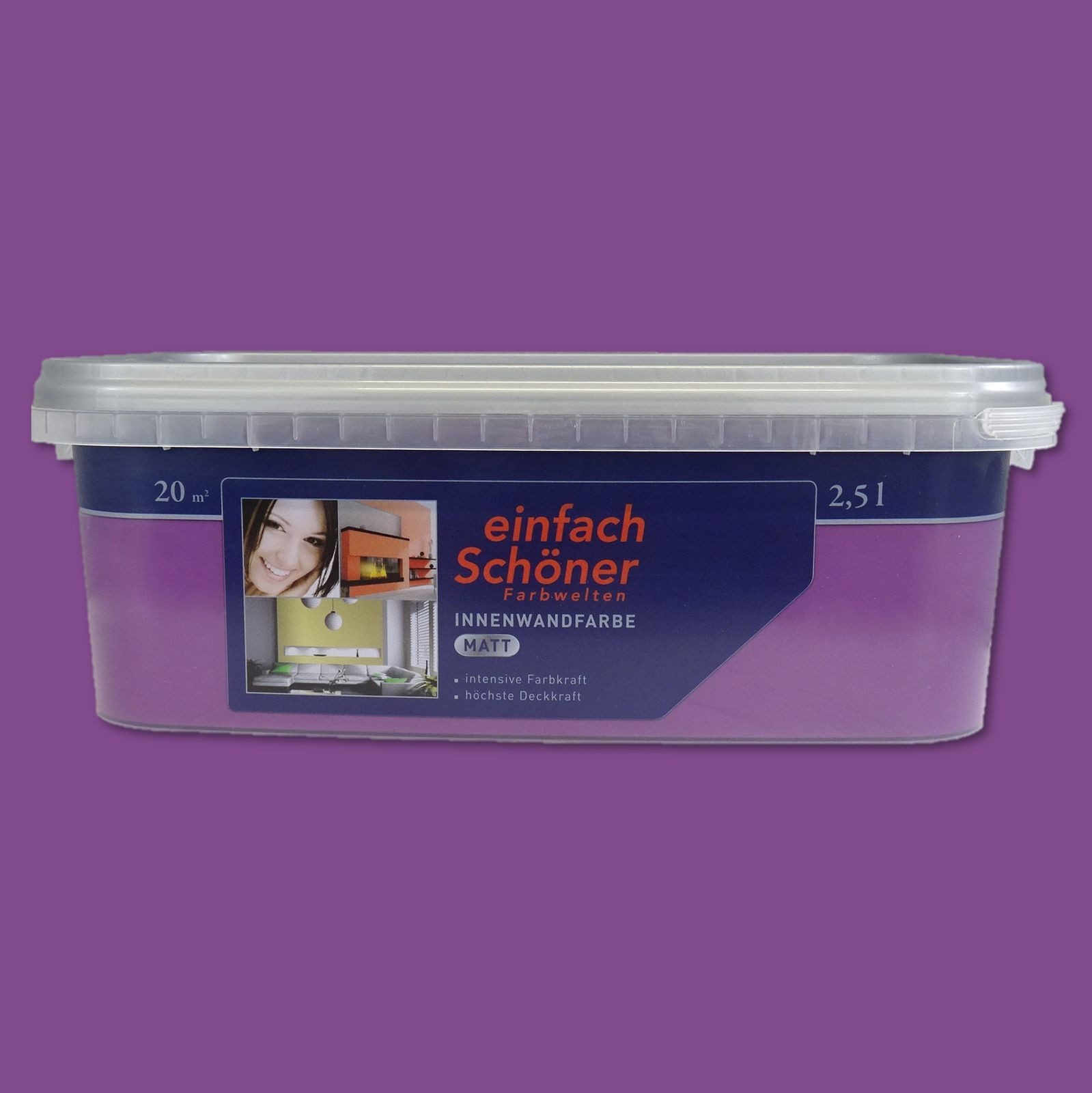 Wilckens Farben Wandfarbe Wilckens einfach Schöner Farbwelten 2,5 l Innenwandfarbe matt