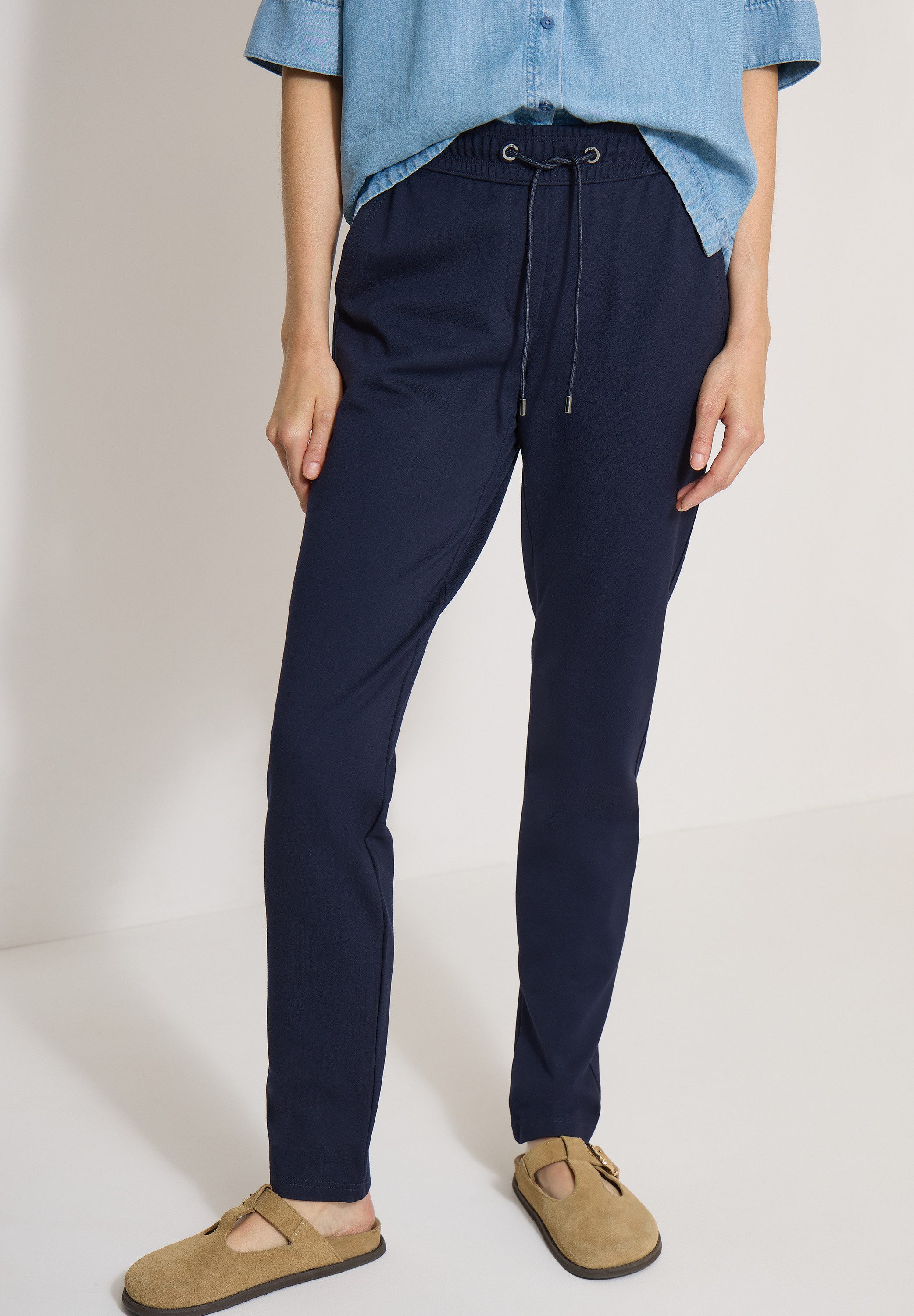 CECIL Stoffhose Middle Waist