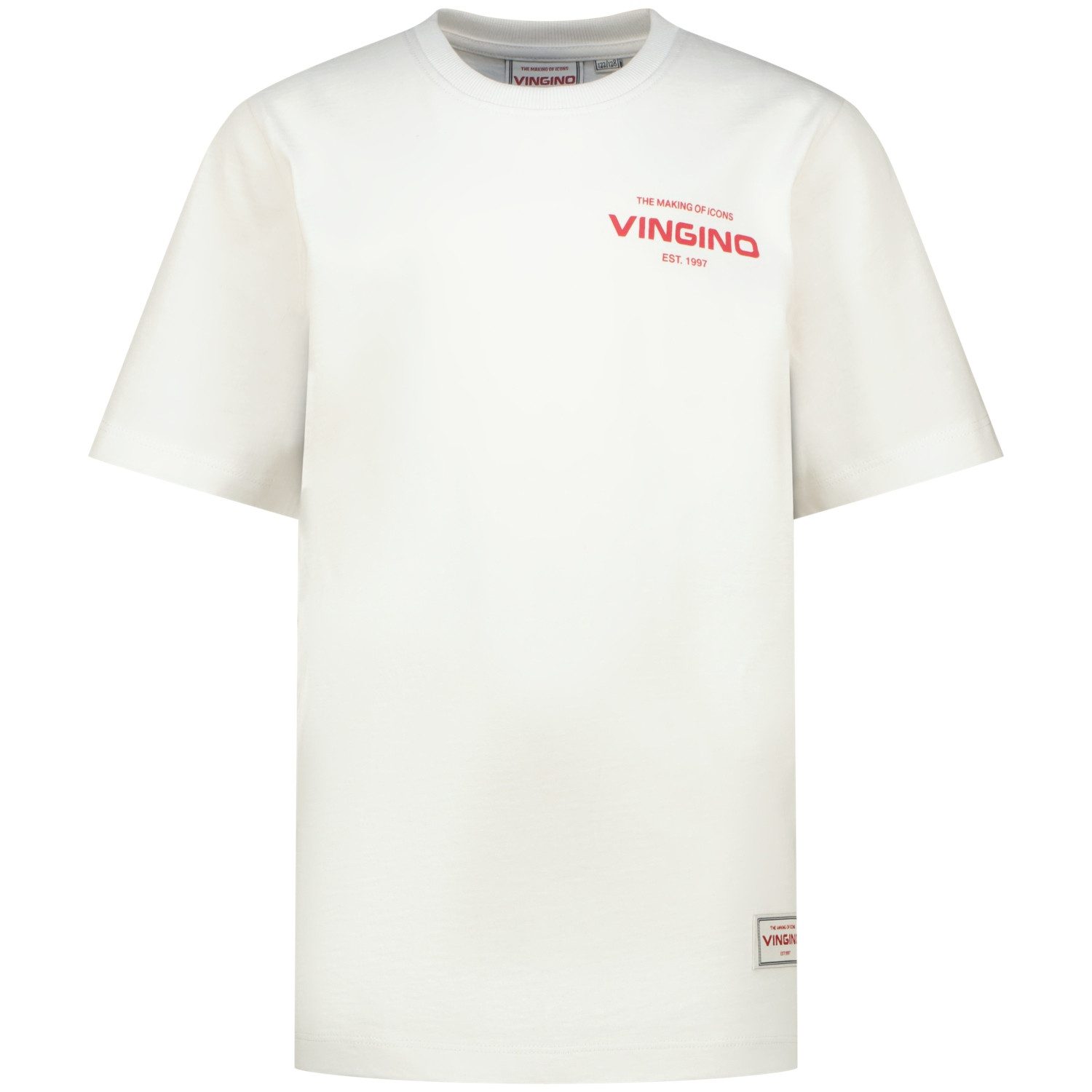 Vingino T-Shirt mit Front-Print und großen Rückenprint, for boys