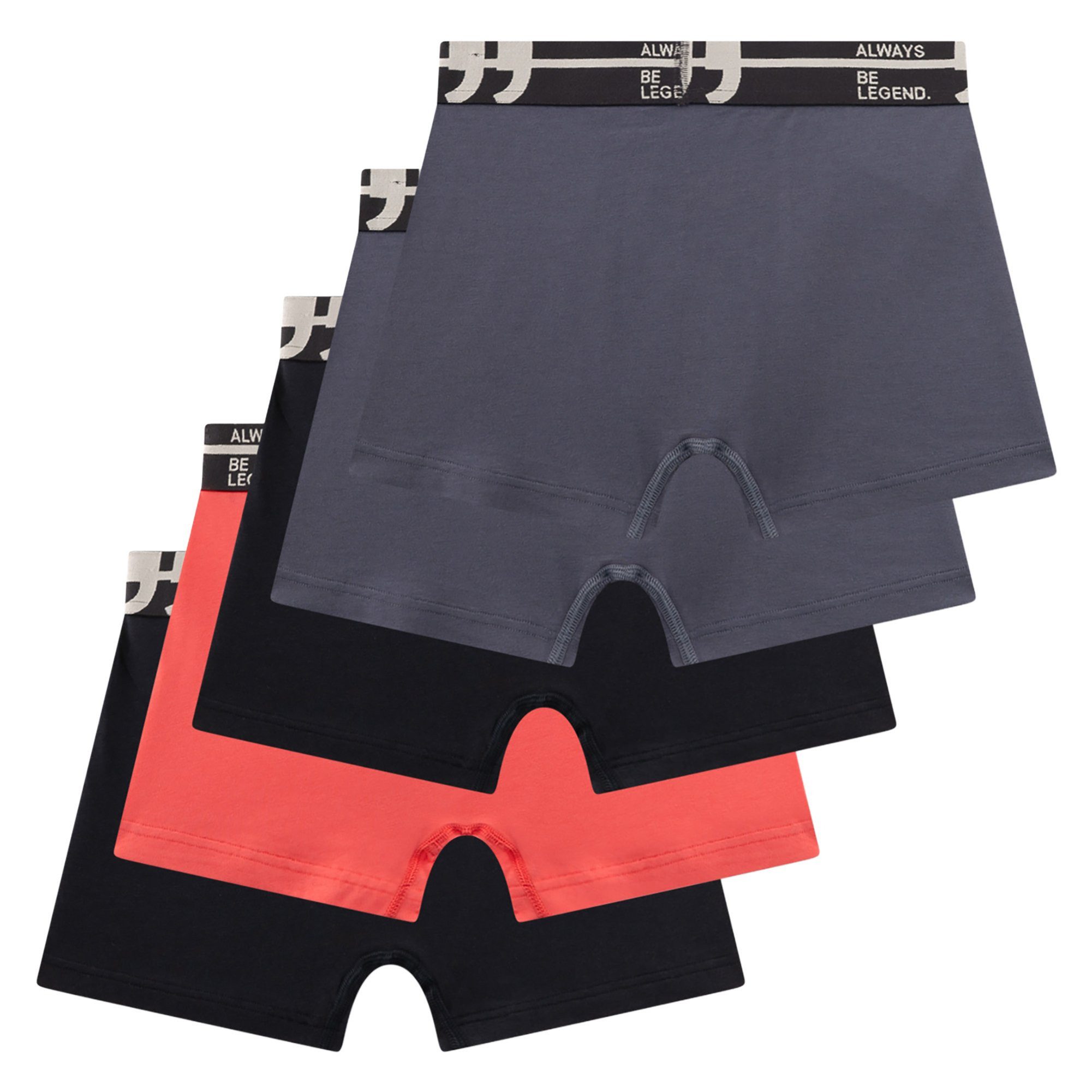 Sanetta Boxer Jungen Boxershort 5er Pack Baumwollmischung (Packung, 5er Pack)