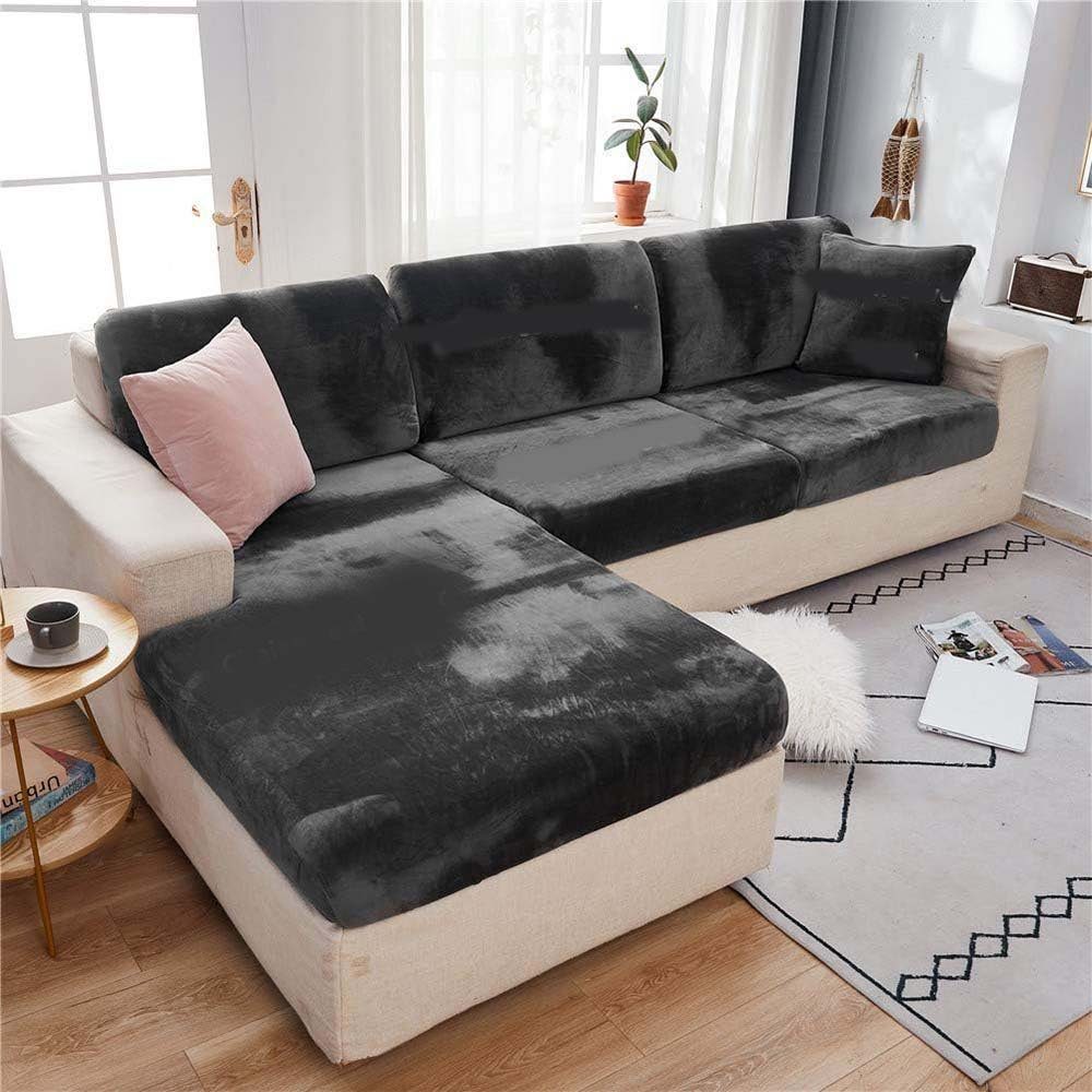 CTGtree Sofakissen Sofa-Sitzkissenbezüge Samt Sofakissenbezüge Sie Erhöhen das Ersatz Doppel Couch