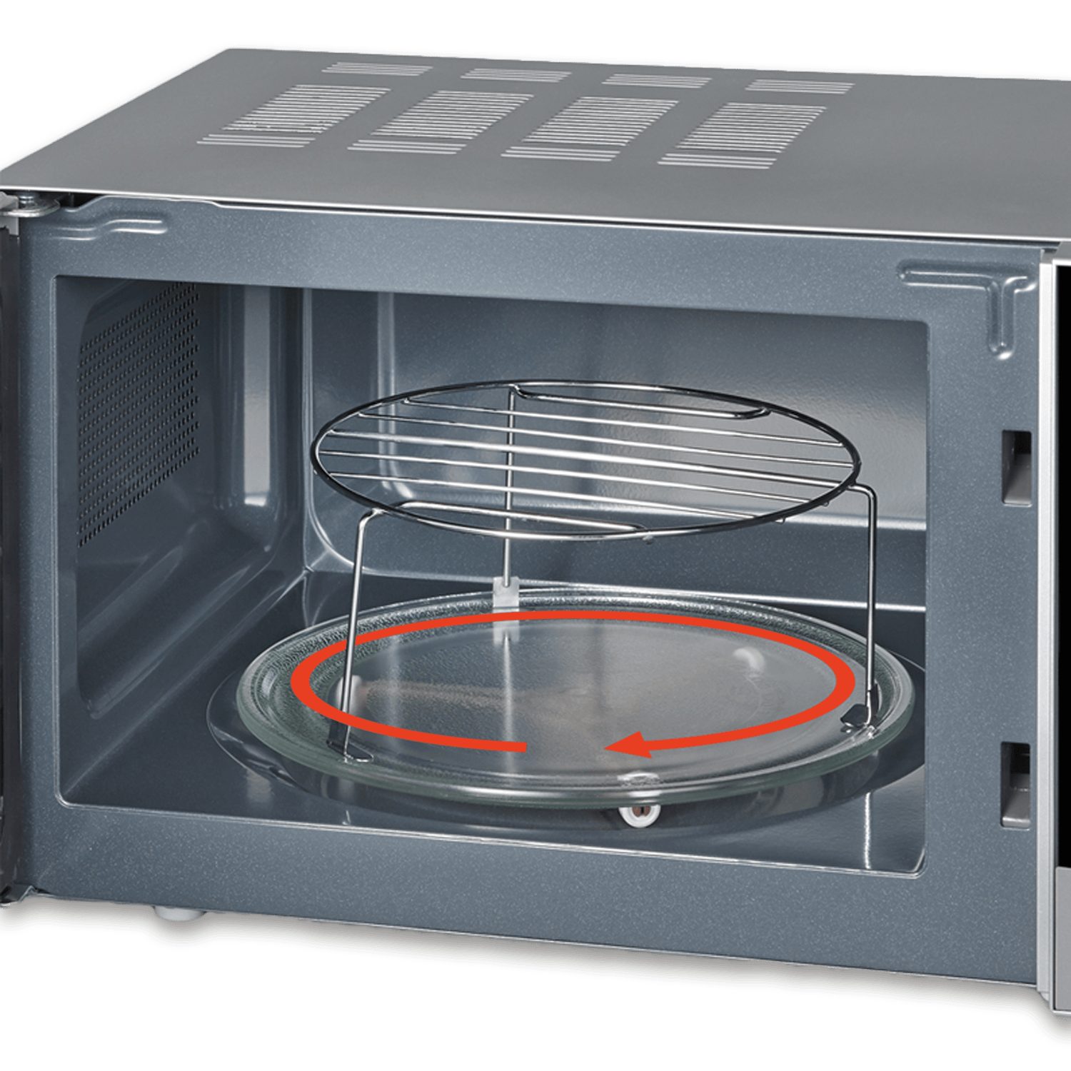 Severin Mikrowelle MW 7771 Mikrowelle mit Grillfunktion 2-in-1, elektrisch – Bild 2 von 4