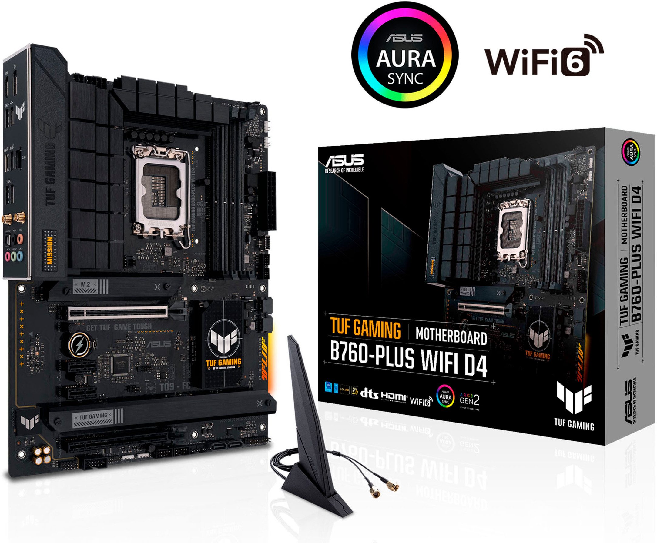 TUF GAMING B760-PLUS WIFI D4 Mainboard