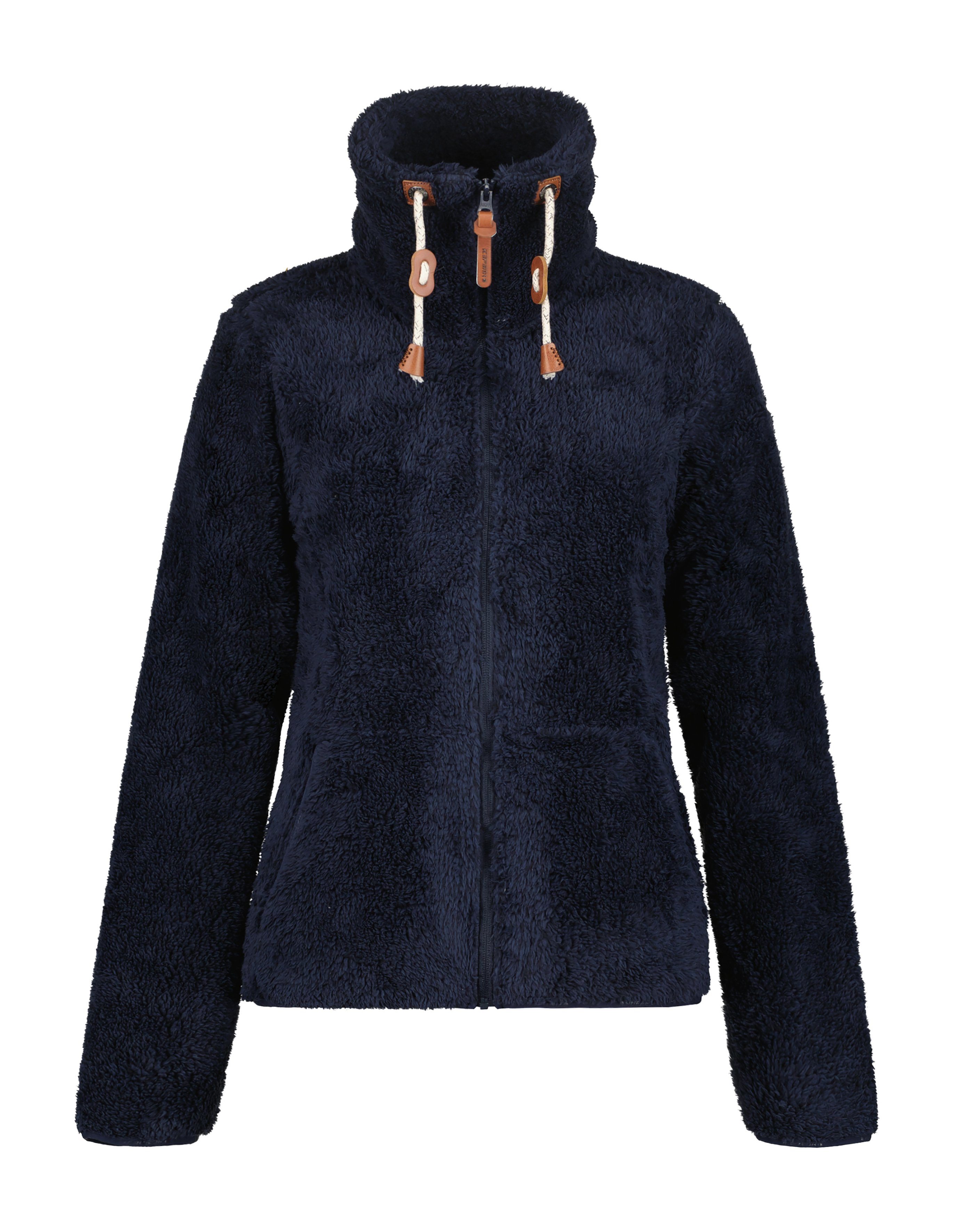 Icepeak Fleecejacke D KUSCHELFLEECEJACKE COLONY mit Kordel DARK BLUE | Übergangsjacken