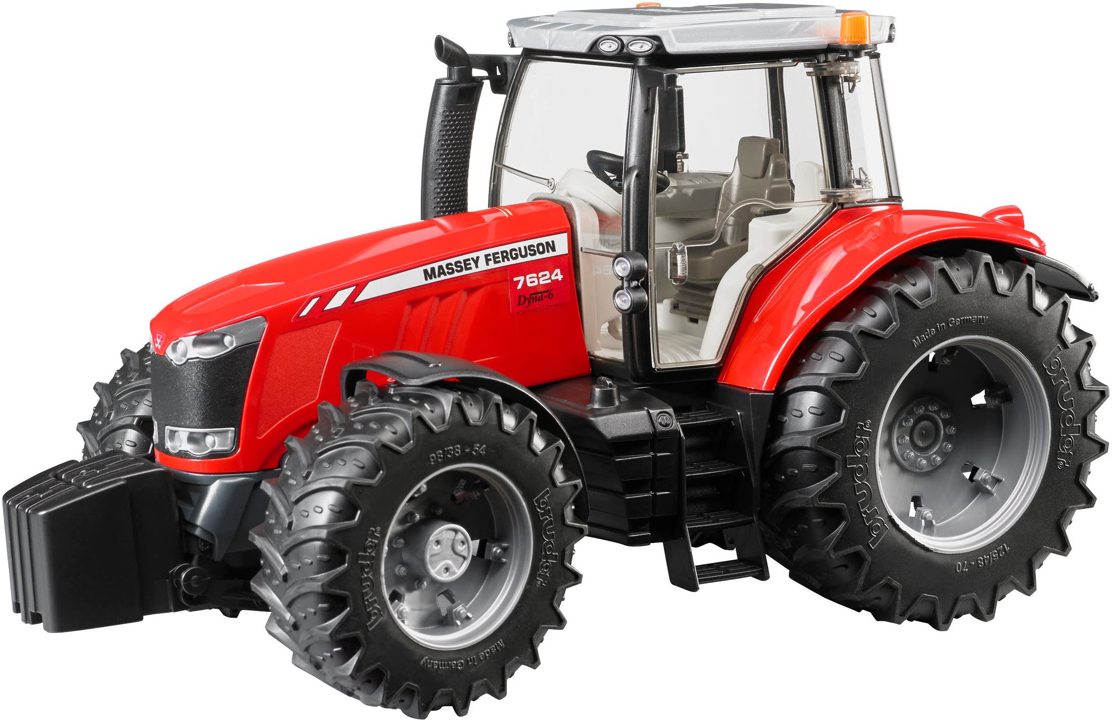 Bruder® Spielzeug-Traktor Massey Ferguson 7600 34 cm (03046), Made in Europ günstig online kaufen