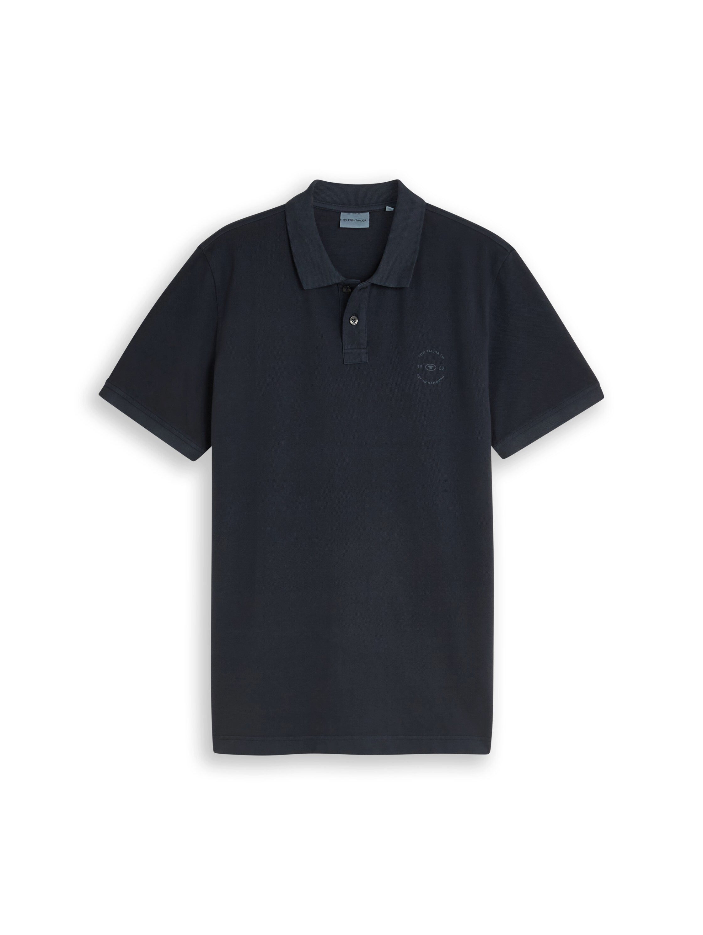 TOM TAILOR Poloshirt Sommershirt mit kleinem Logo-Print – Bild 5 von 5
