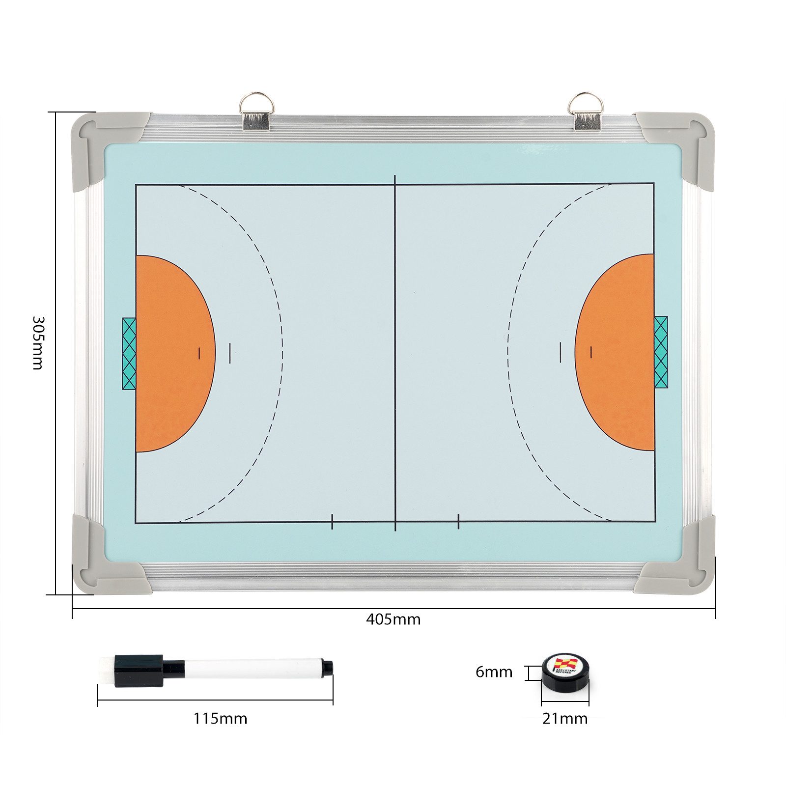 euroharry Taktiktafel Handball Coaching Tactics Board - Taktiktafel Taktiktafel Fußball – Bild 5 von 5