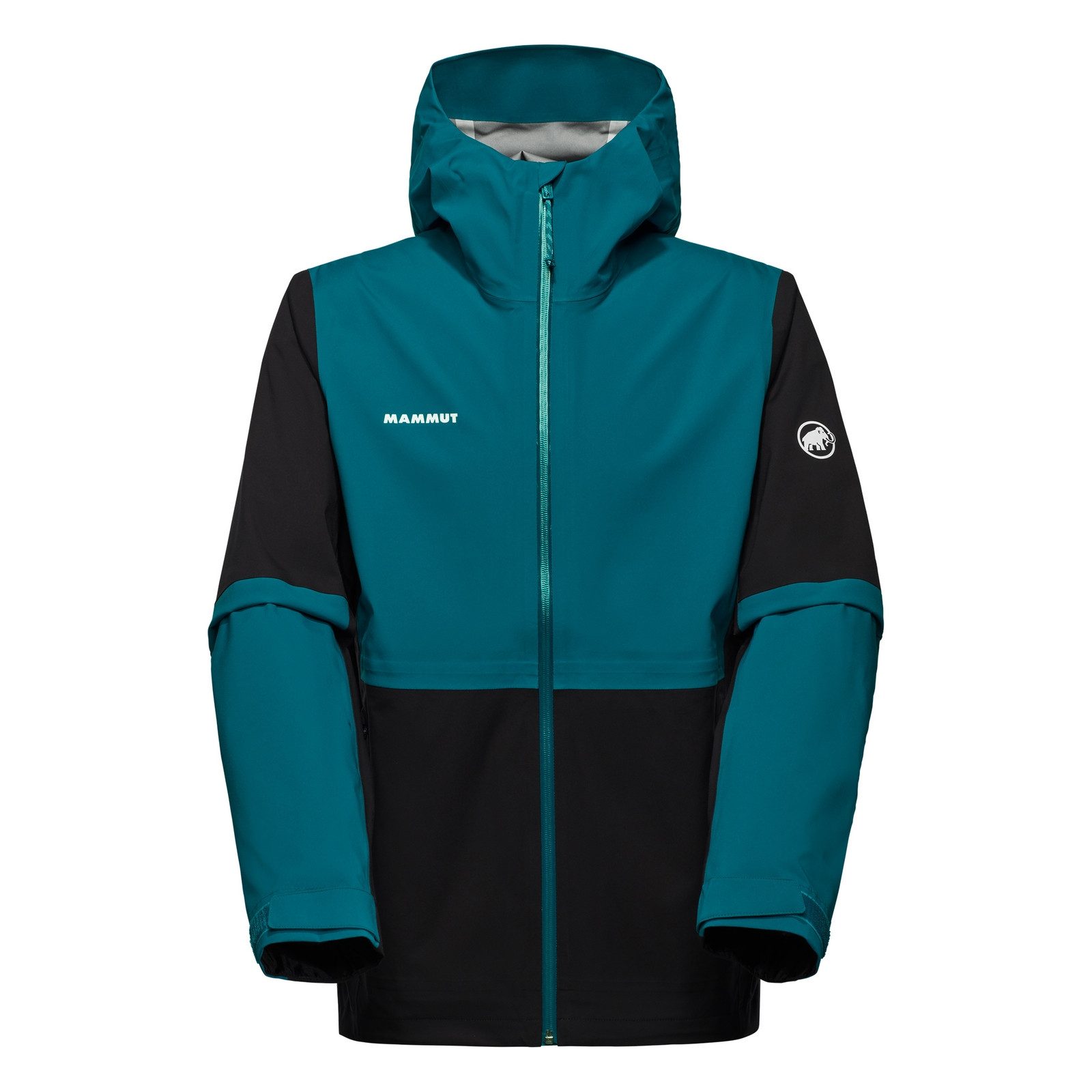 Mammut Regenjacke Linard Guide HS Hooded Jacket mit Belüftungsreißverschlüssen unter den Armen