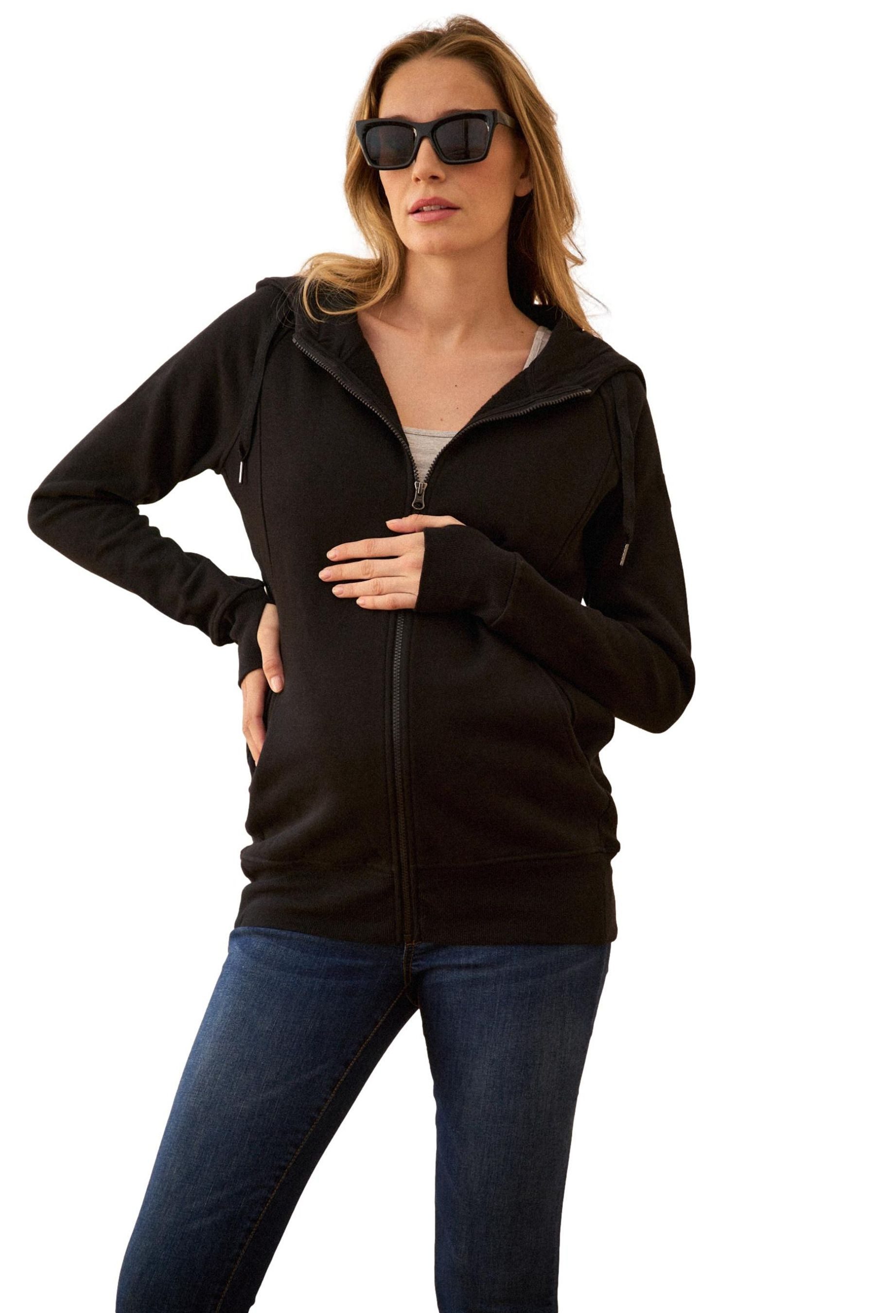 Kapuzenpullover Seraphine 3-in-1-Jacke Schwangerschaft/Babytragen
