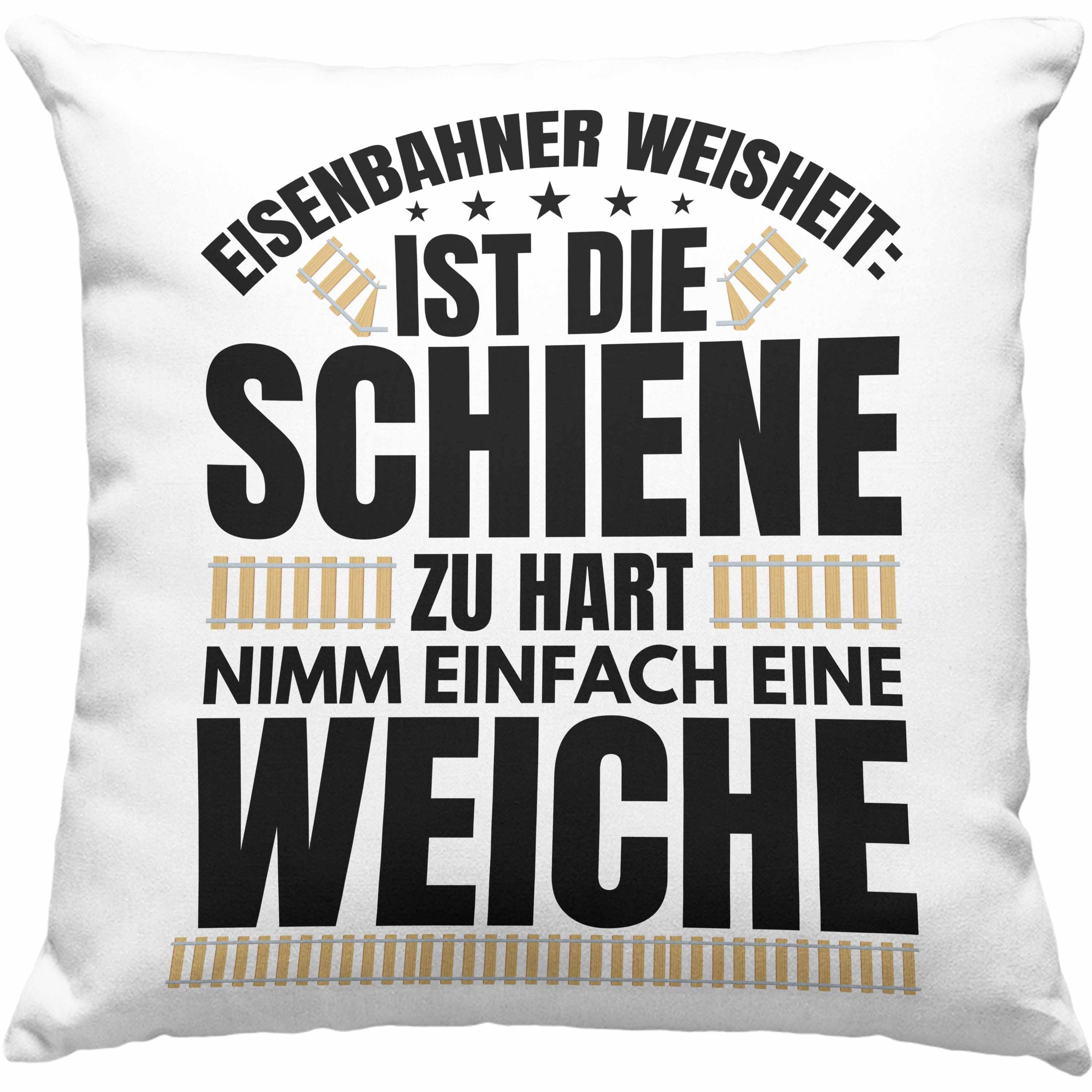 ᐅ Trendation Dekokissen Trendation Weiche Lokführer Kissen Geschenk