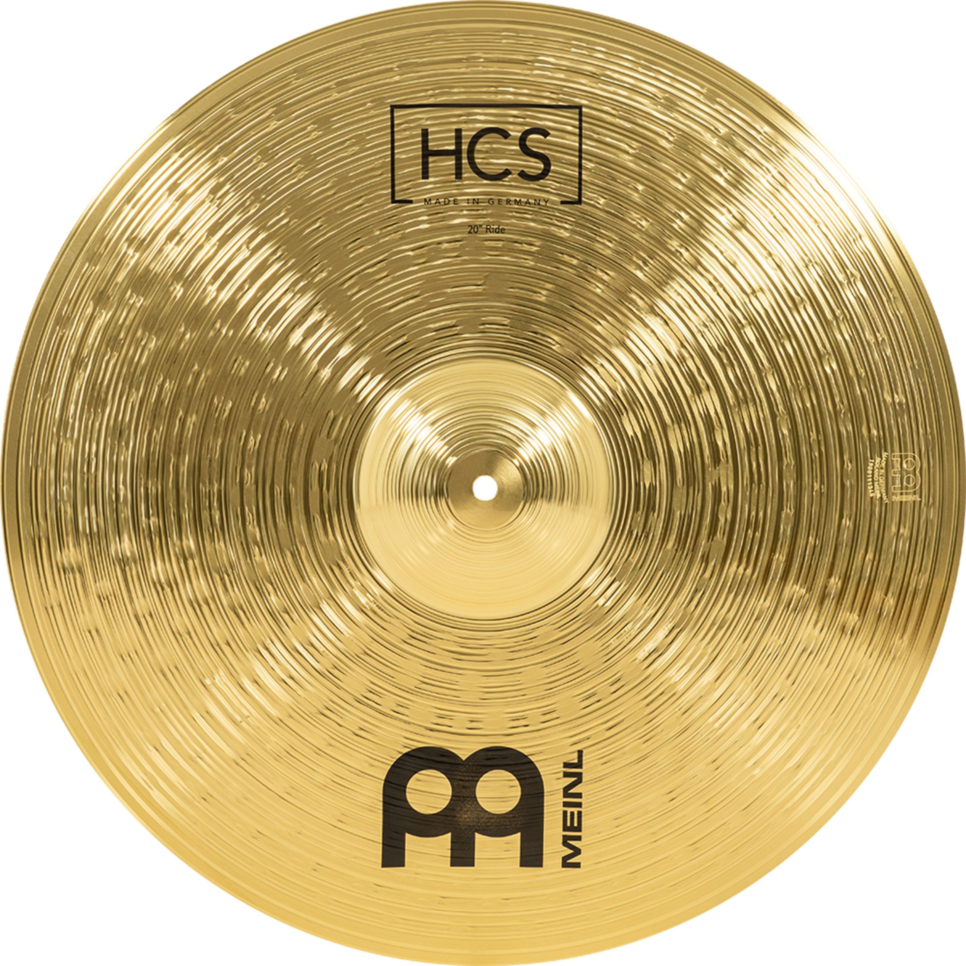 Meinl Percussion Becken,HCS Ride 20", HCS20R, Cymbals, Ride Becken, HCS Ride 20", HCS20R - Ride Cymbal