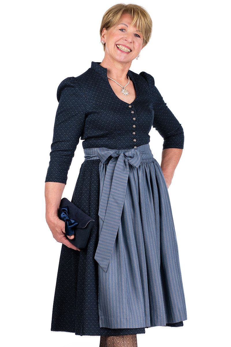 Dirndl Winter Dirndl 2tlg. - WEITSEE - marine