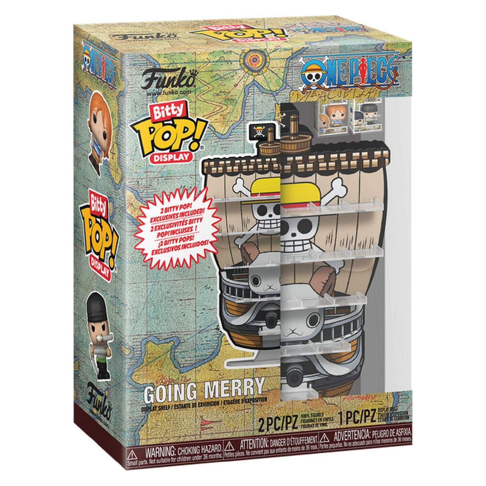 Funko Sammelfigur Display Bitty POP One Piece Going Merry
