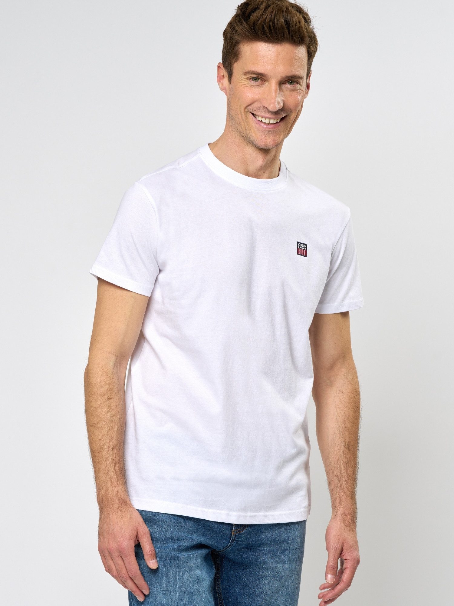 VINSON Kurzarmhemd VINSON 3-pack T-shirt VMMassimo