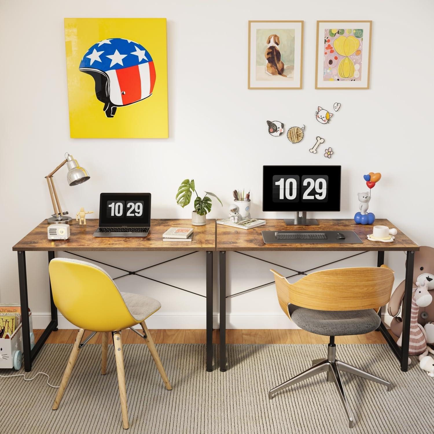 LuxusKollektion Schreibtisch Kleiner Schreibtisch 80x40x75 cm günstig online kaufen