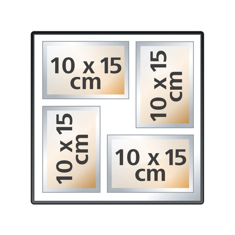 Hama Fotoalbum Hama Jumbo-Album 30x30cm rot, 80 weiße Seiten.