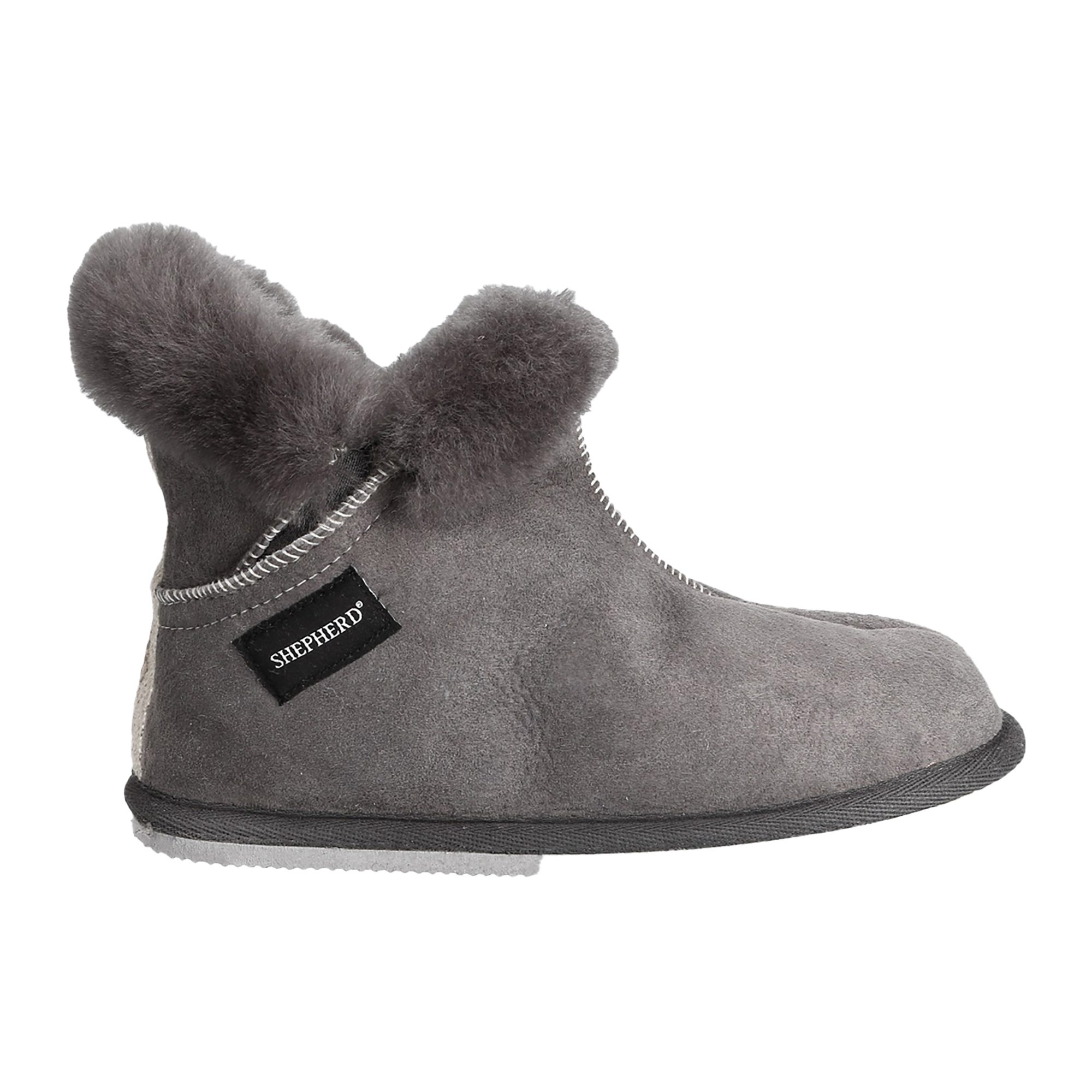 Shepherd Shepherd 2272016 Bella, Hausschuhe, Grau, Damen Hausschuh