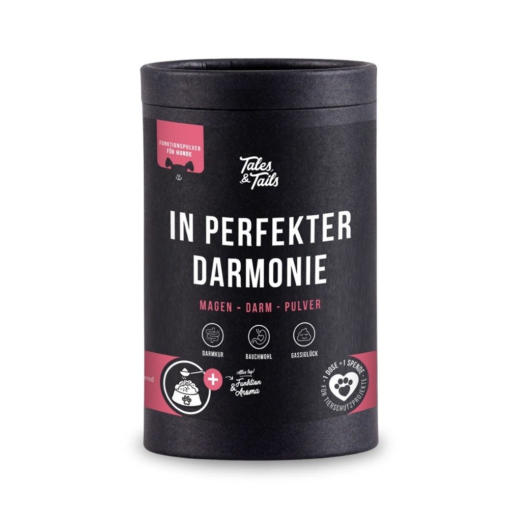 Tales & Tails Magen-Darm-Pulver - In perfekter Darmonie, Ergänzungsfuttermittel für: Hunde