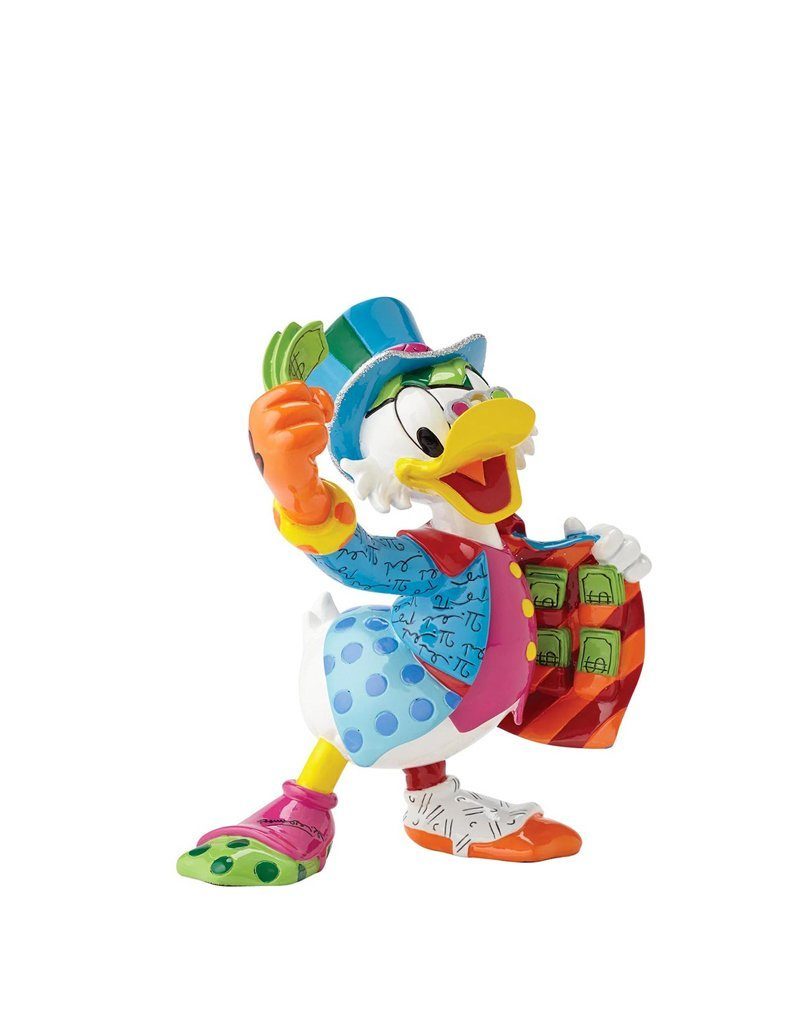 enesco Dekofigur Onkel Dagobert, midi, Disney BRITTO Collection, Pop Art Design