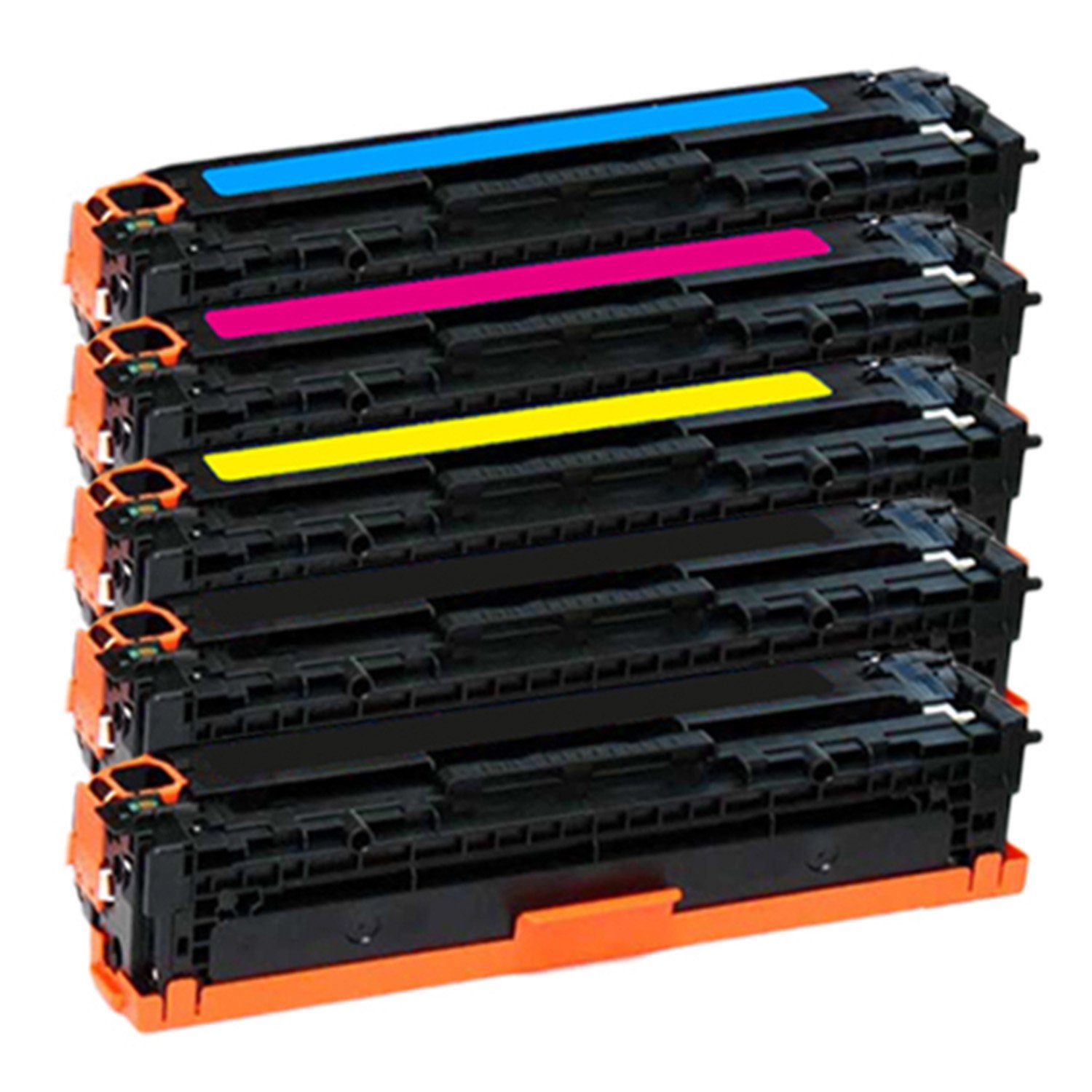 Cyan, CF210X Pro Tito-Express HP Tonerpatrone HP Series CF212A CF211A M-251nw 200 color M-251n Black, Yellow), ersetzt CF213A Magenta, M-276n 131X, 1x LaserJet 1x 4er 1x (Multipack, Set für 1x M-276nw 131A