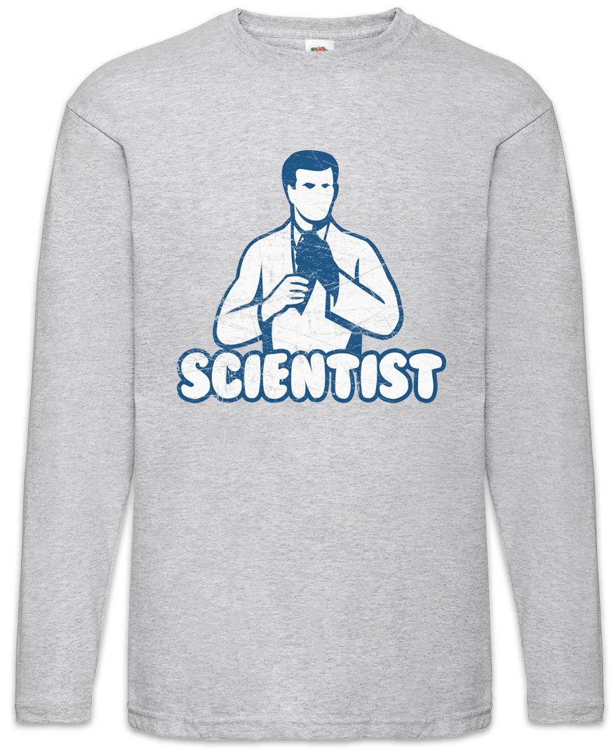 Langarmshirt Scientist II Langarm T-Shirt Wissenschaft Wissenschaftler Professor