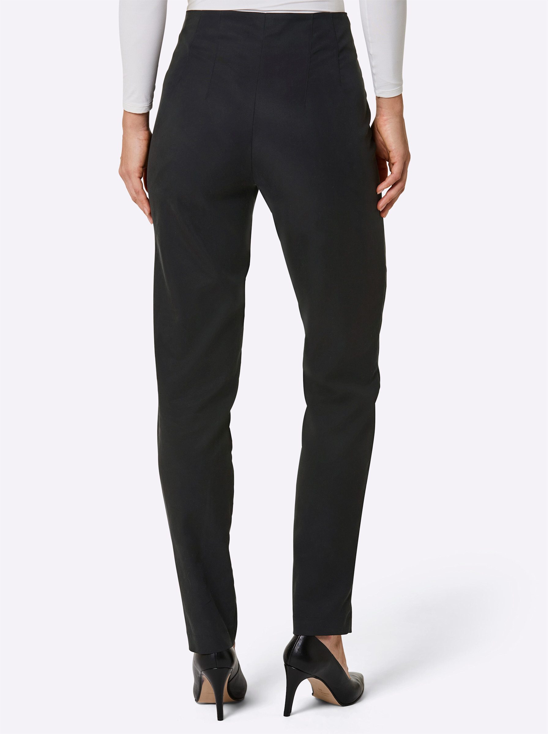 creation L Bequeme Jeans Lyocell-Mix-Hose erhöht