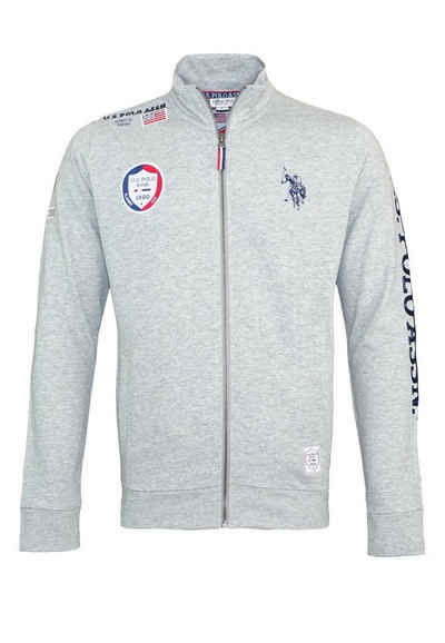 U.S. Polo Assn Sweatjacke Jacke Sweatjacket Full Zip (1-tlg)