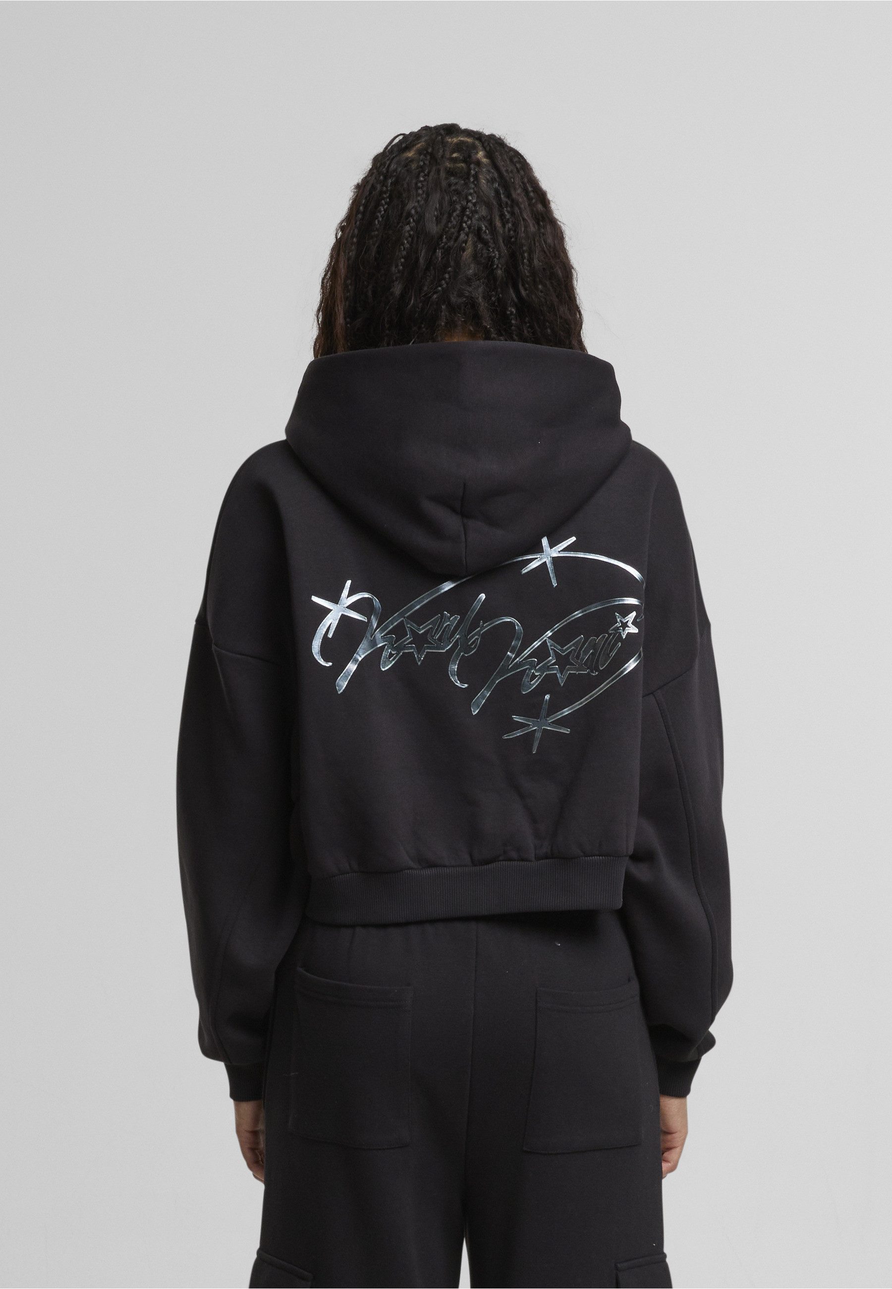 Karl Kani Sweatjacke Karl Kani Karl Kani Woven Signature Zip Hoodie