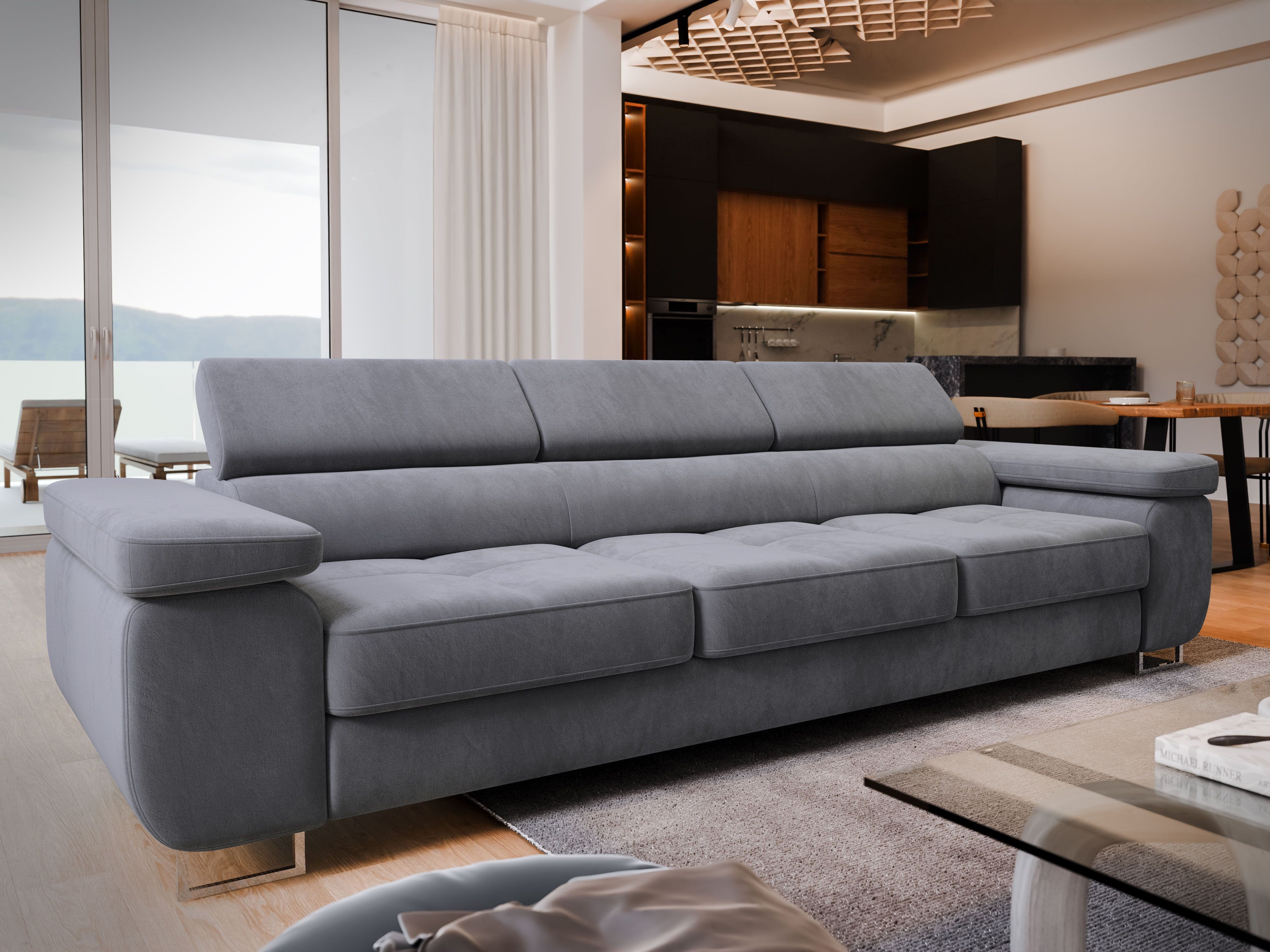 Masseno Sofa MOSINE mit Schlaffunktion, Schlafsofa, günstig online kaufen
