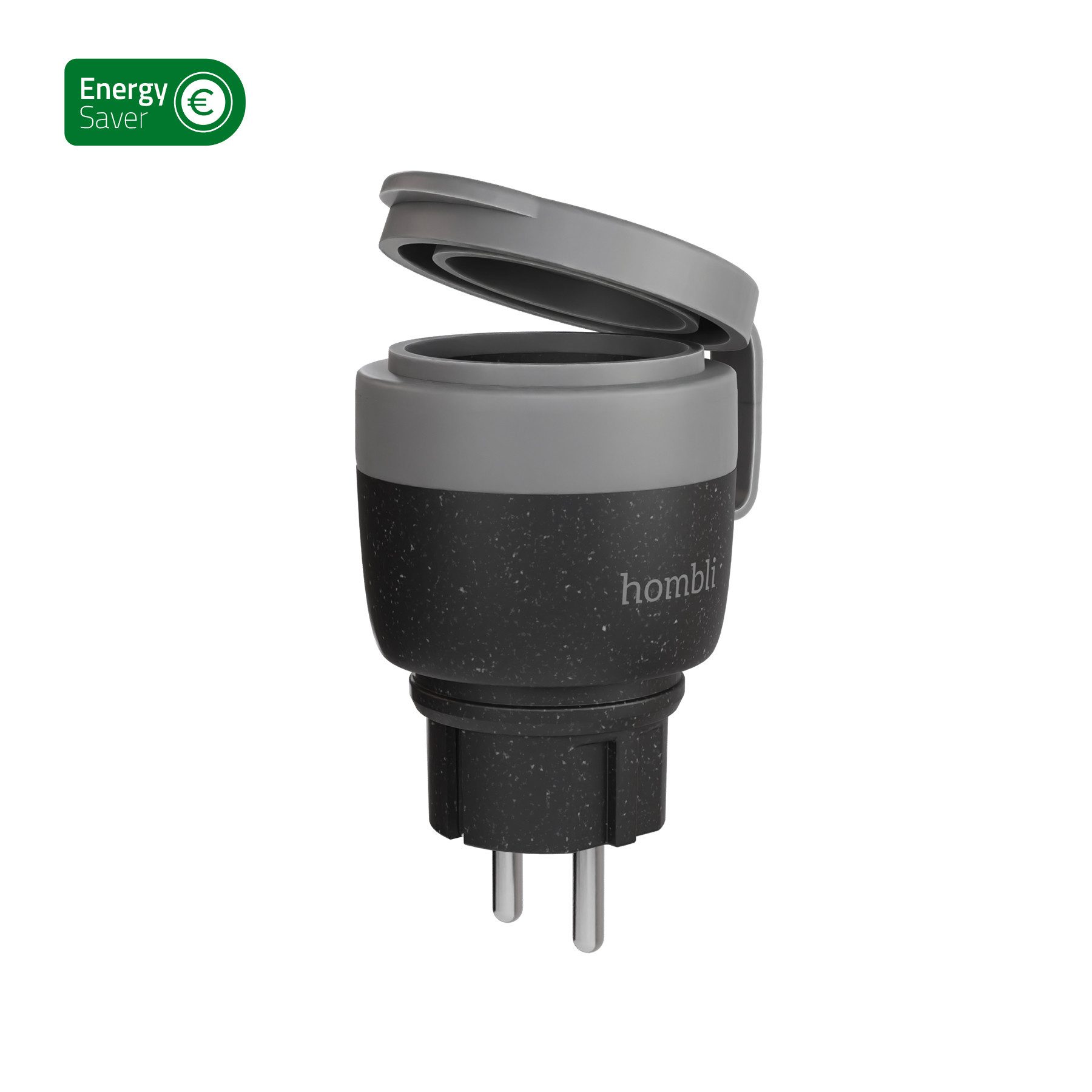 Hombli WLAN-Steckdose Smarte Outdoor Steckdose V2, max. 3680 W, 1-St.