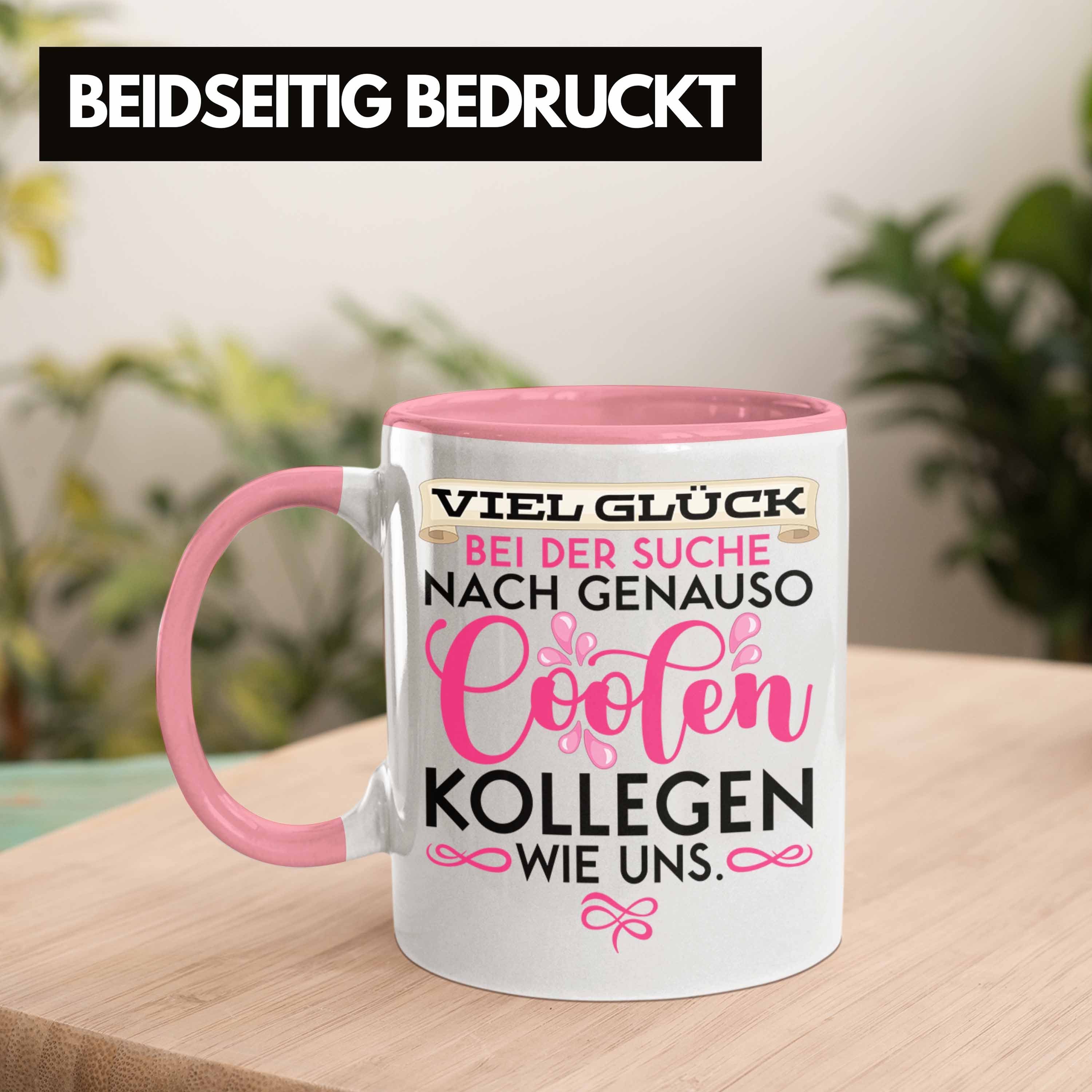 Rosa Kollegin Trendation Jobwechsel Coolen Viel Geschenk Tasse Bei Spruch - Der Kollegen Trendation Glück Abschiedsgeschenk Tasse Nach Suche