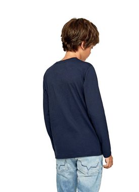 Pepe Jeans Langarmshirt (1-tlg) Plain/ohne Details