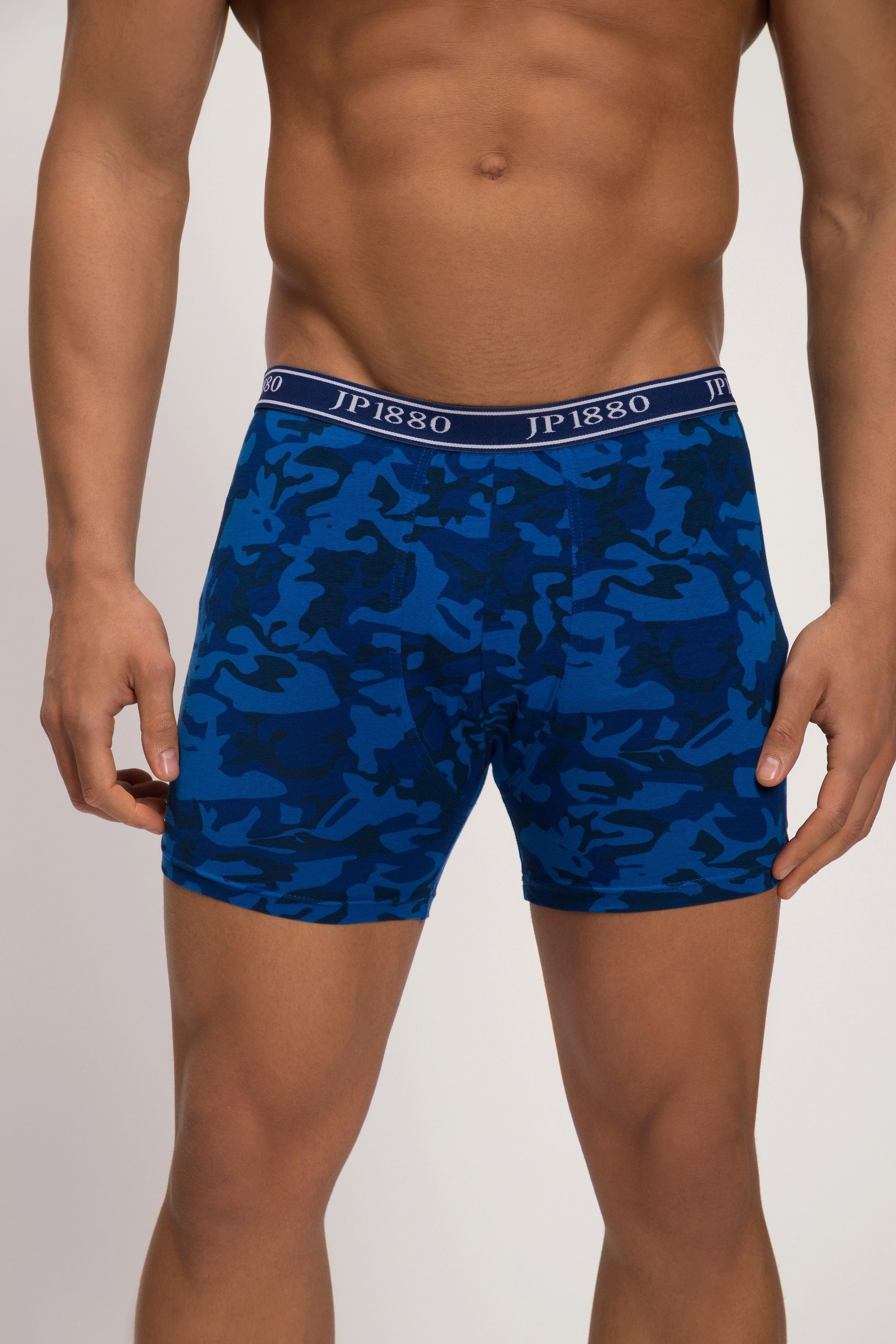 Camouflage Midpants Boxershorts Unterhose FLEXNAMIC® indigo JP1880