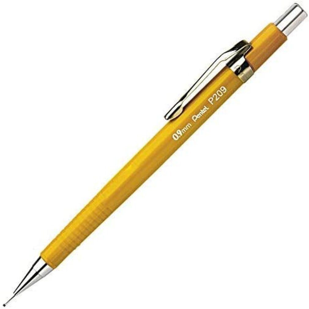PENTEL Bleistift P2019 Druckbleistift gelb HB 0,9 mm