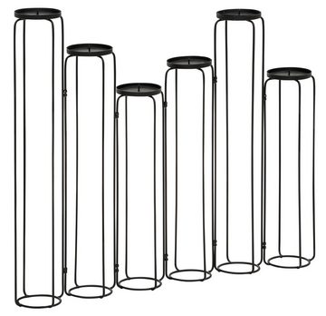 Leonique Kerzenständer Mareesa (1 St), aus Metall, für Stumpenkerzen, Höhe ca. 65 cm, variabel stellbar