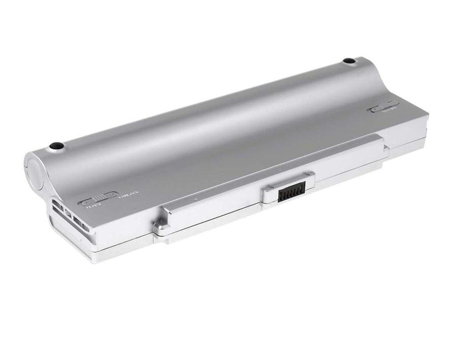 Powery Akku für Sony VAIO VGN-CR11S/W 7800 mAh Silber Laptop-Akku 6600 mAh (11.1 V)