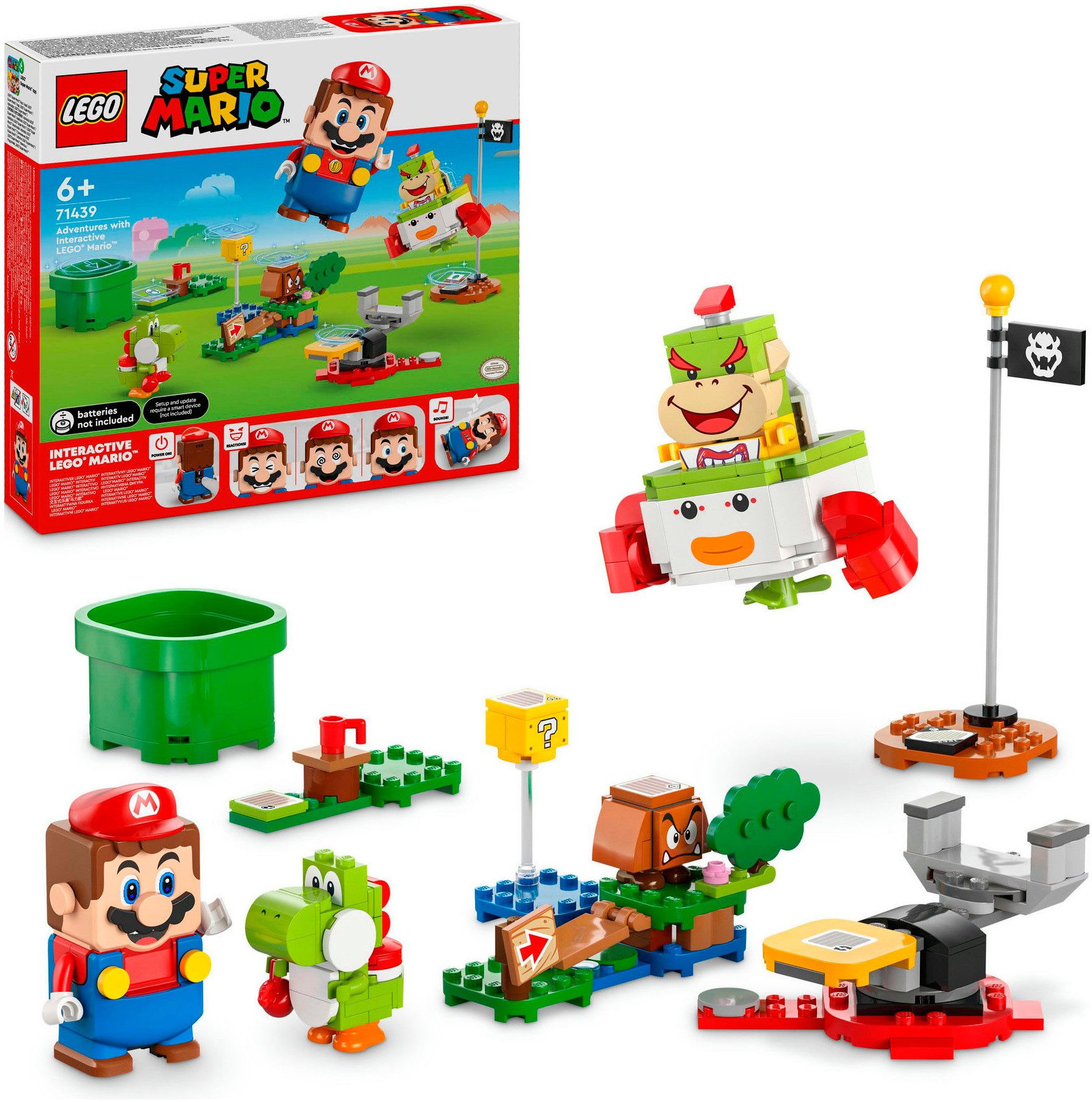 LEGO® Abenteuer mit dem interaktiven LEGO® Mario™ (71439), LEGO Super Mario günstig online kaufen