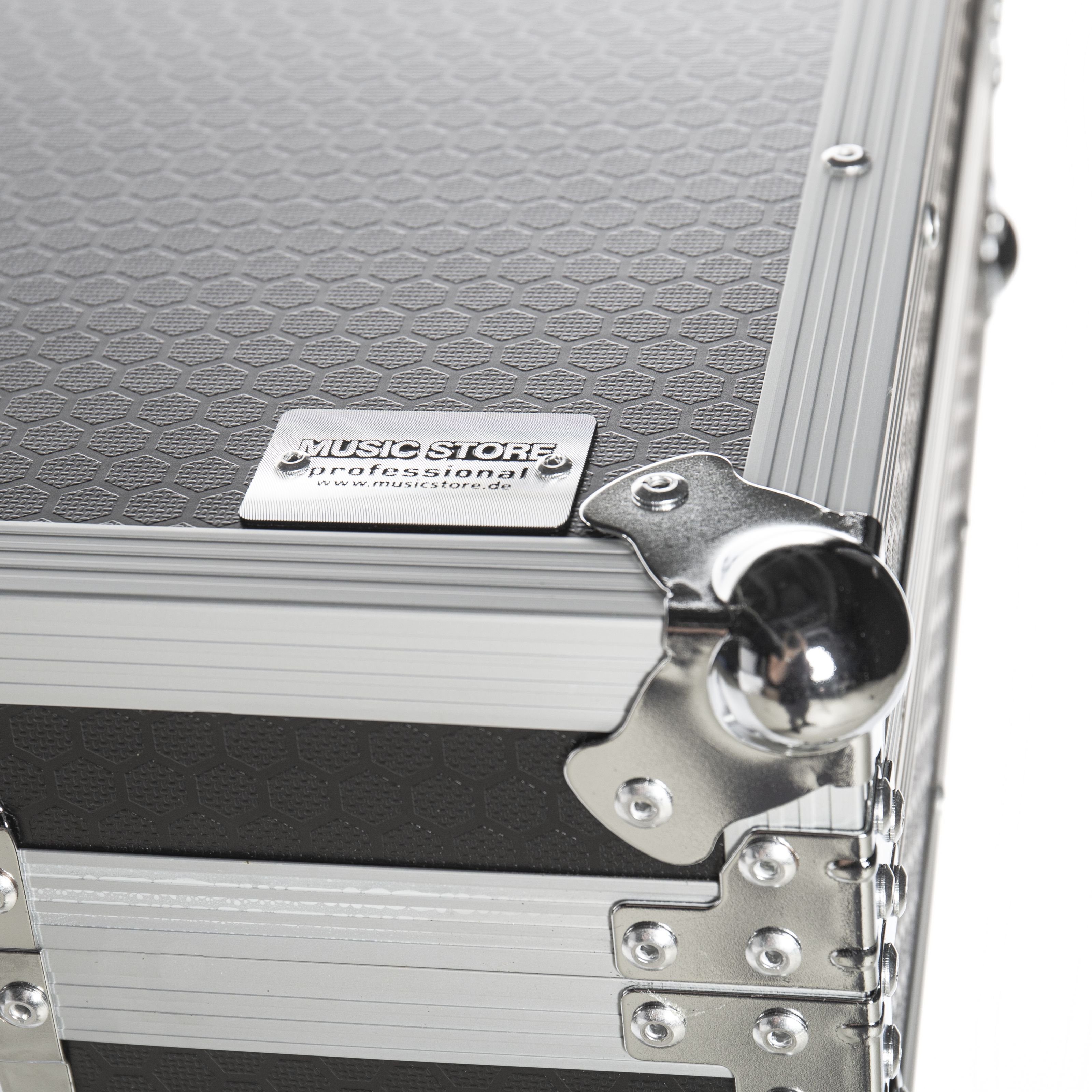 MUSIC STORE E-Gitarren-Koffer, Flightcase E-Gitarre, Robustes Gitarren-Case, Kratzfeste