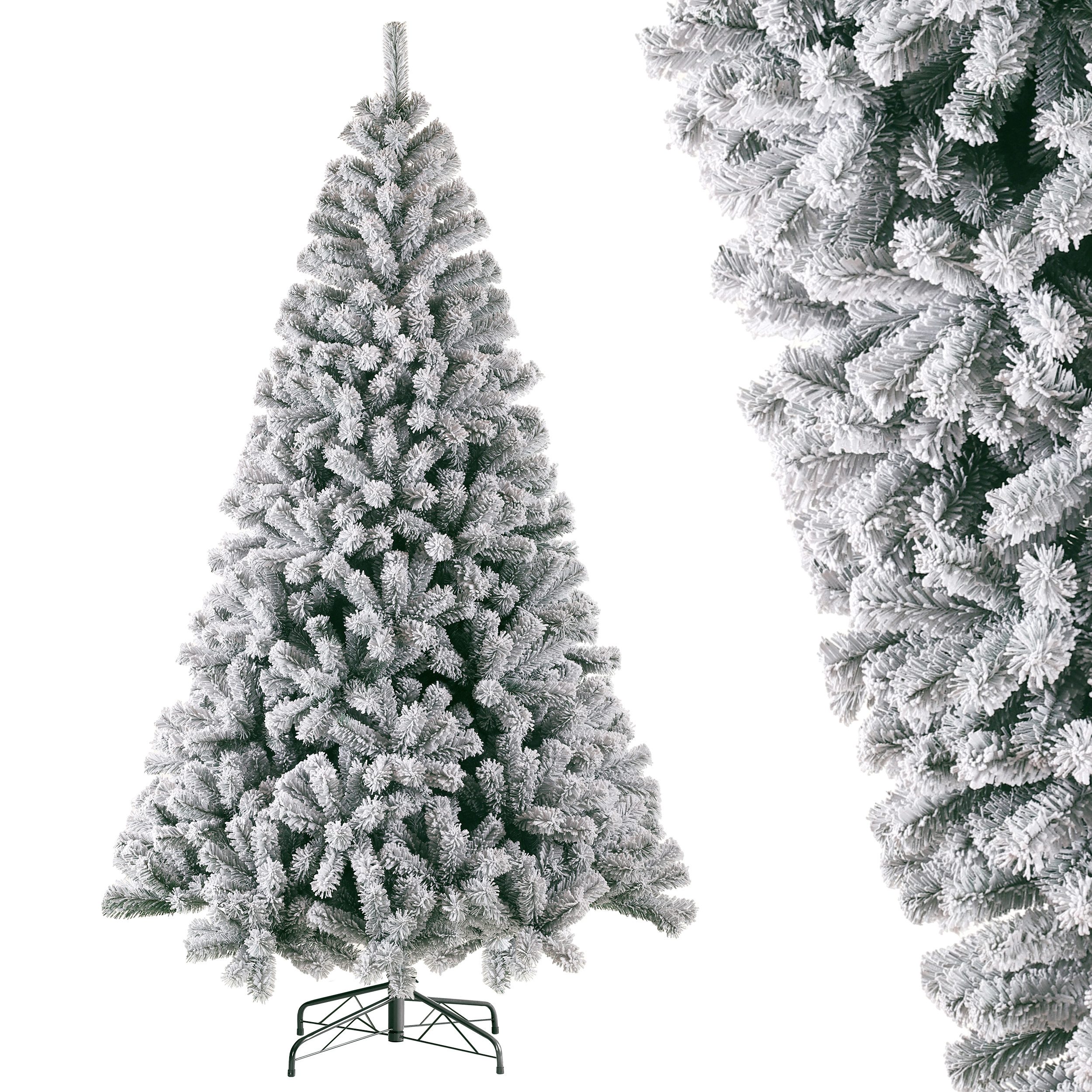 TAB Künstlicher Weihnachtsbaum mit Schneeoptik – dichter realistischer Tann günstig online kaufen